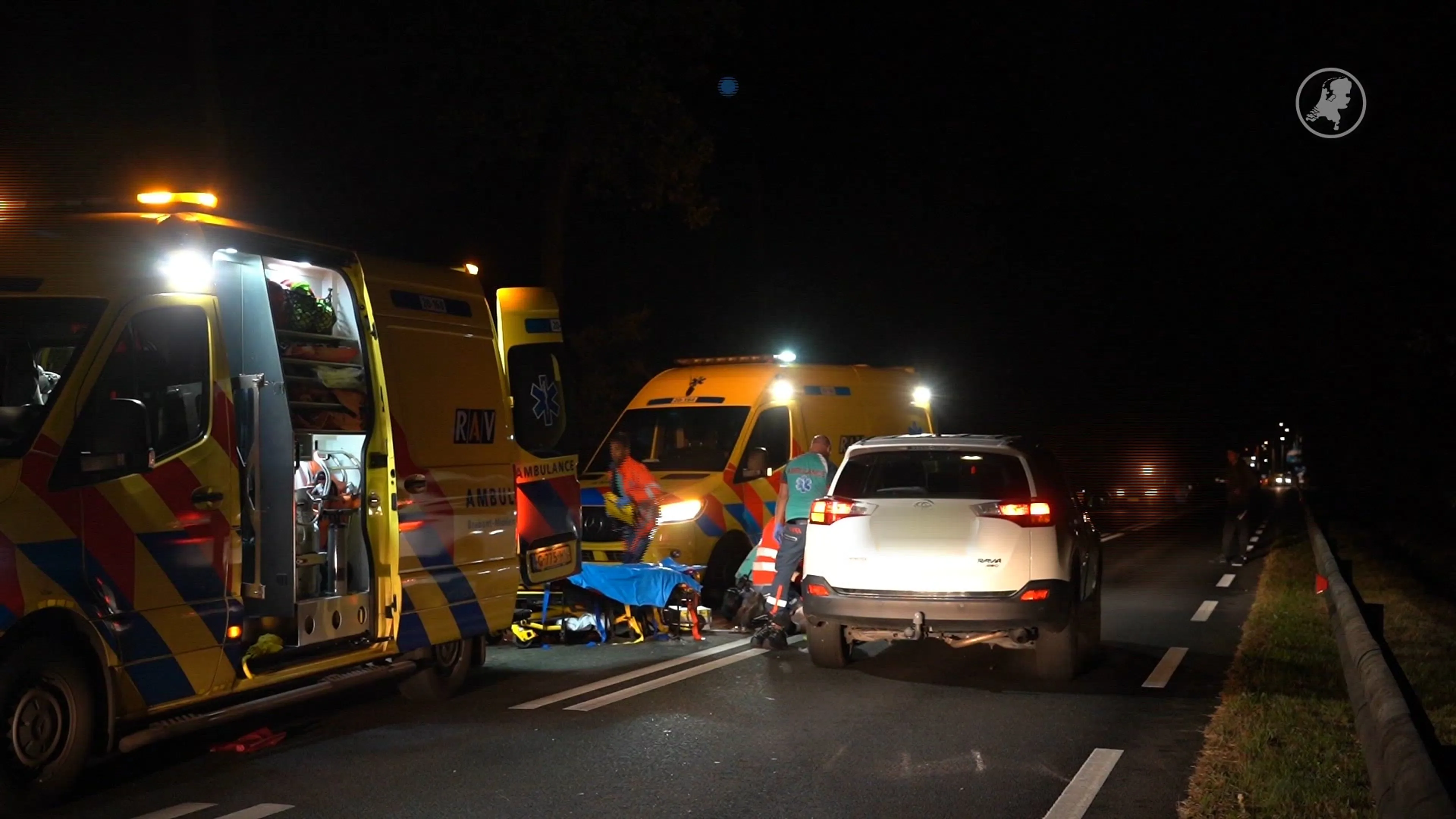 Vrouw zwaargewond bij aanrijding na verkeersruzie in Rijen