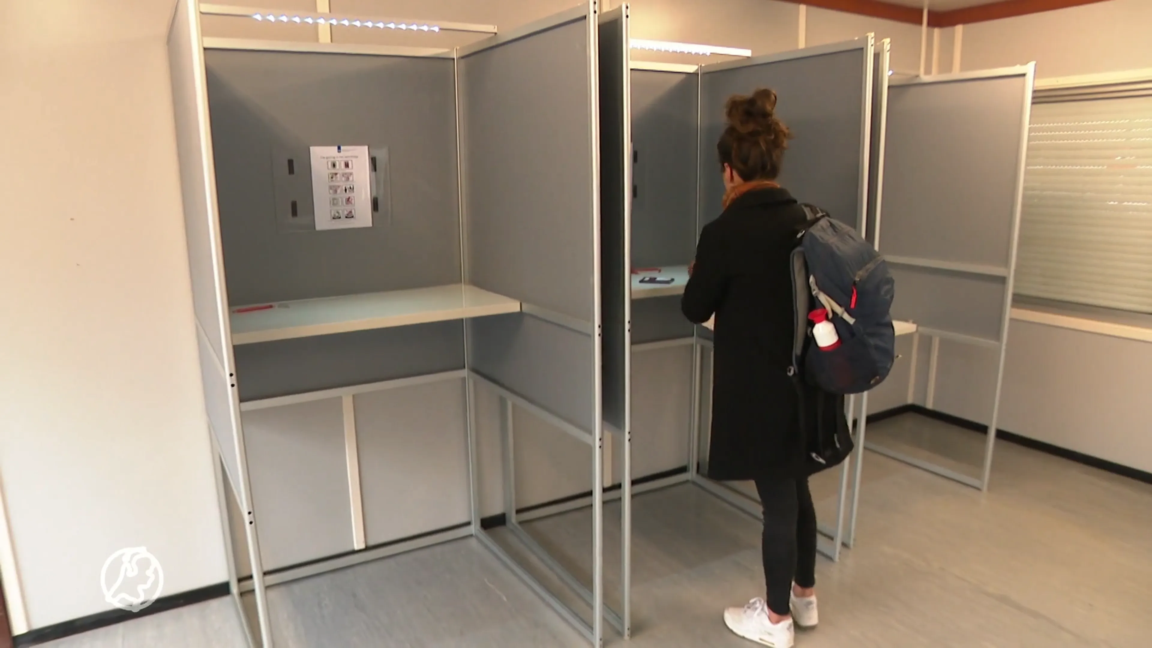 'Als de uitslag van dit stembureau bekend is, is duidelijk wie wint'