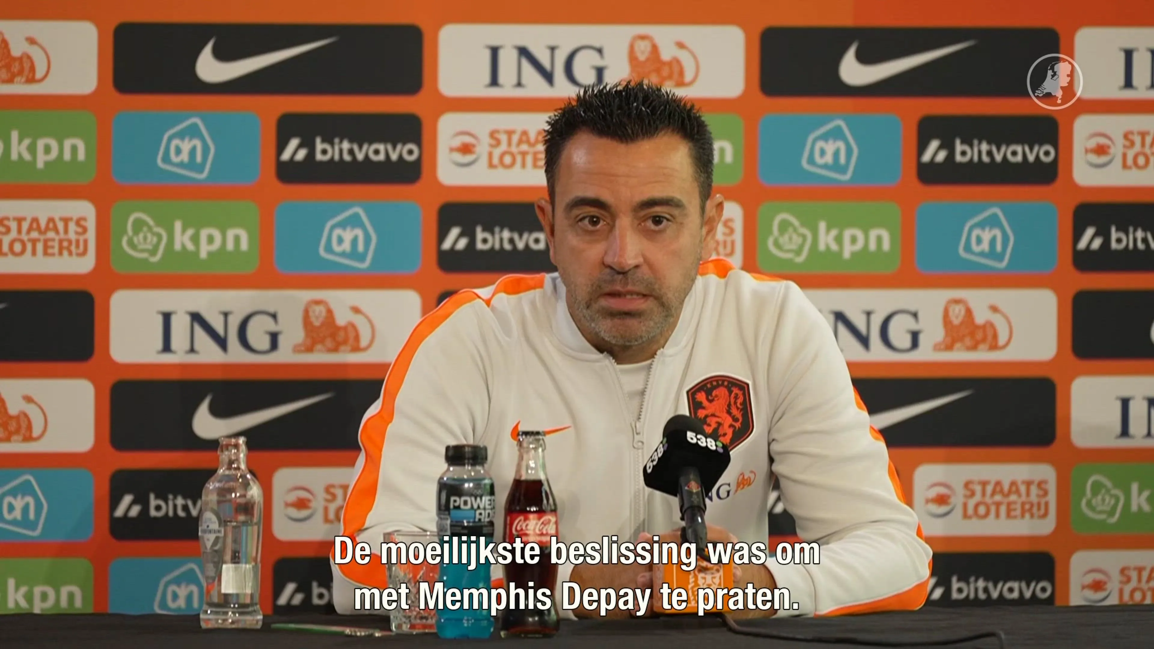 Xavi houdt deur naar Oranje open voor spits Depay