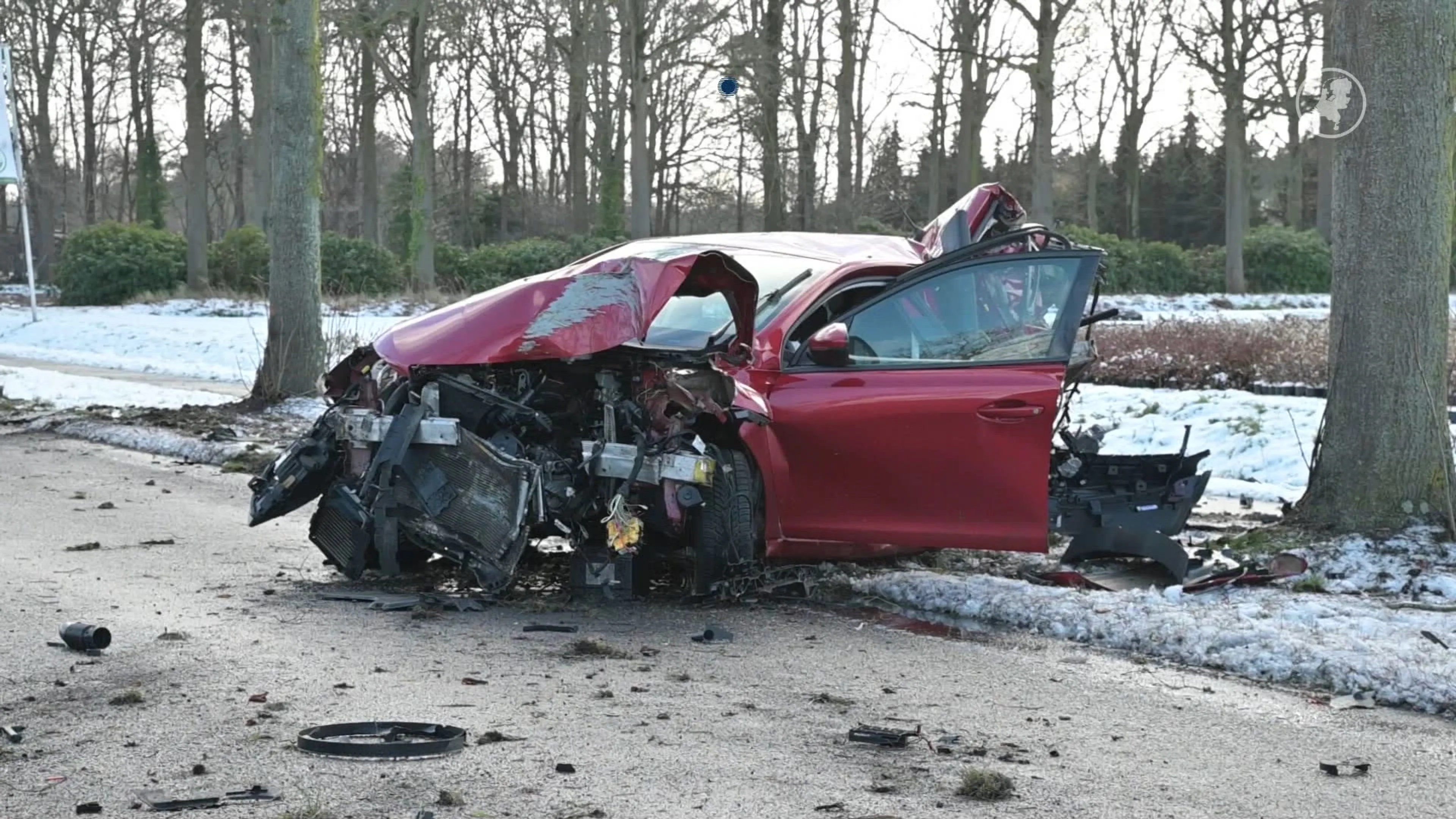 Heftig ongeluk met twee gewonden tot gevolg in Zundert