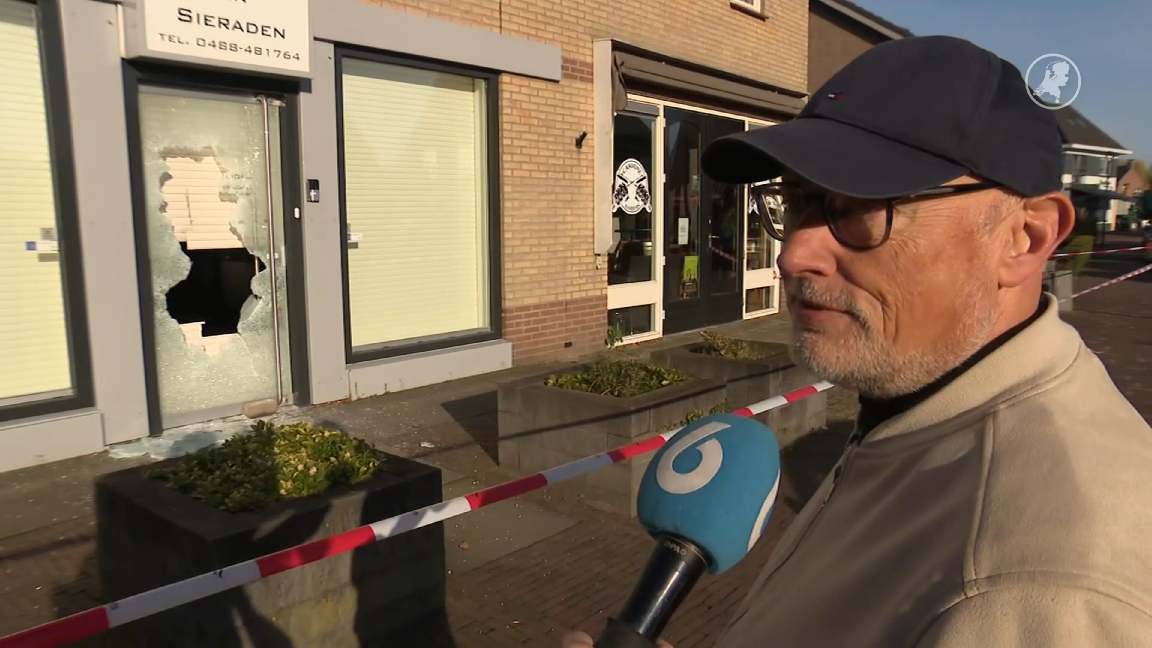 Na vier mislukte pogingen raak bij juwelier in Kesteren: 'Ze zijn flink tekeer gegaan'