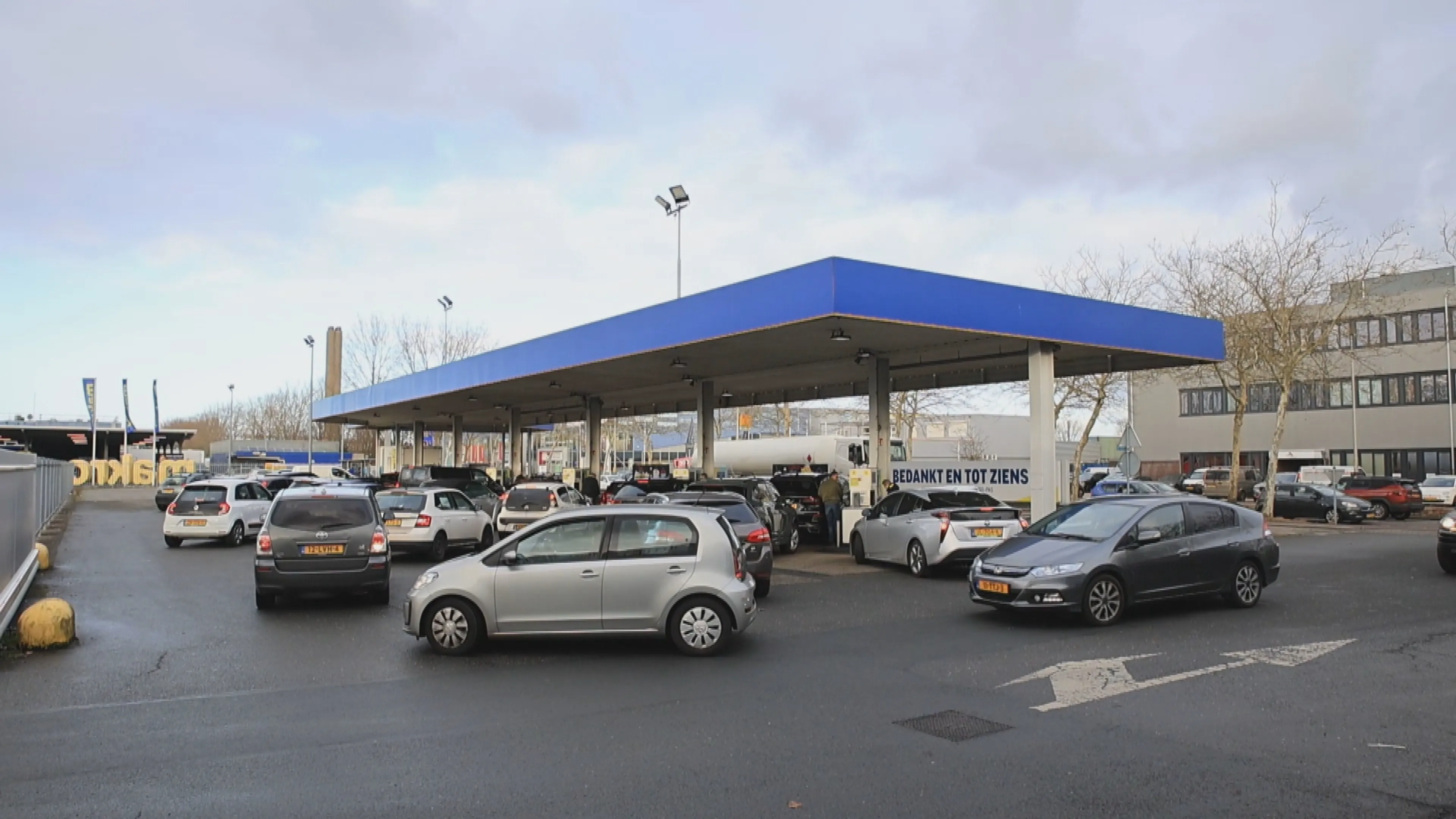 Files bij tankstations vlak voor accijnsverhoging