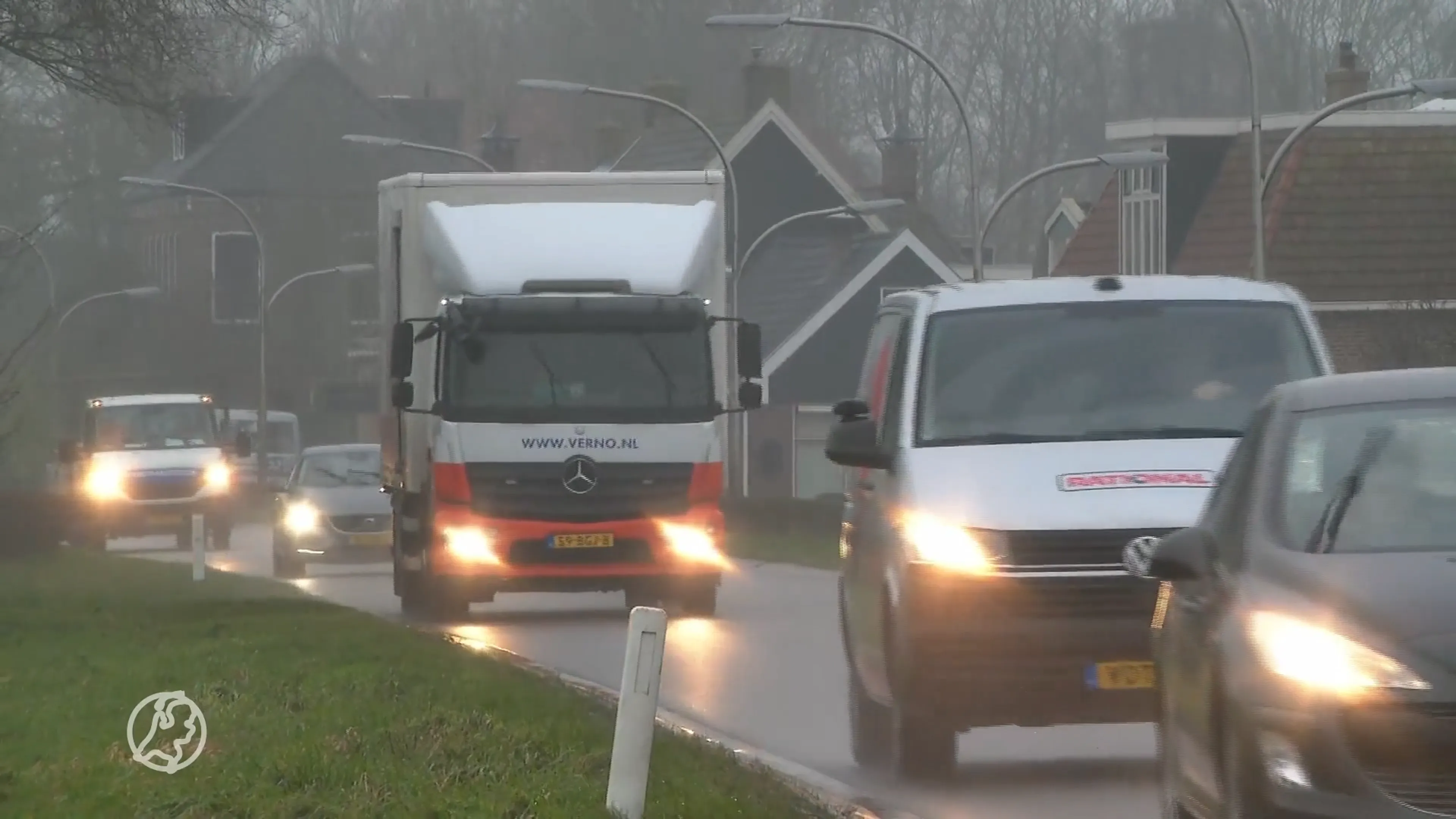 Fries dorp de dupe van afsluiting A7: 'Het is écht hectisch hier'