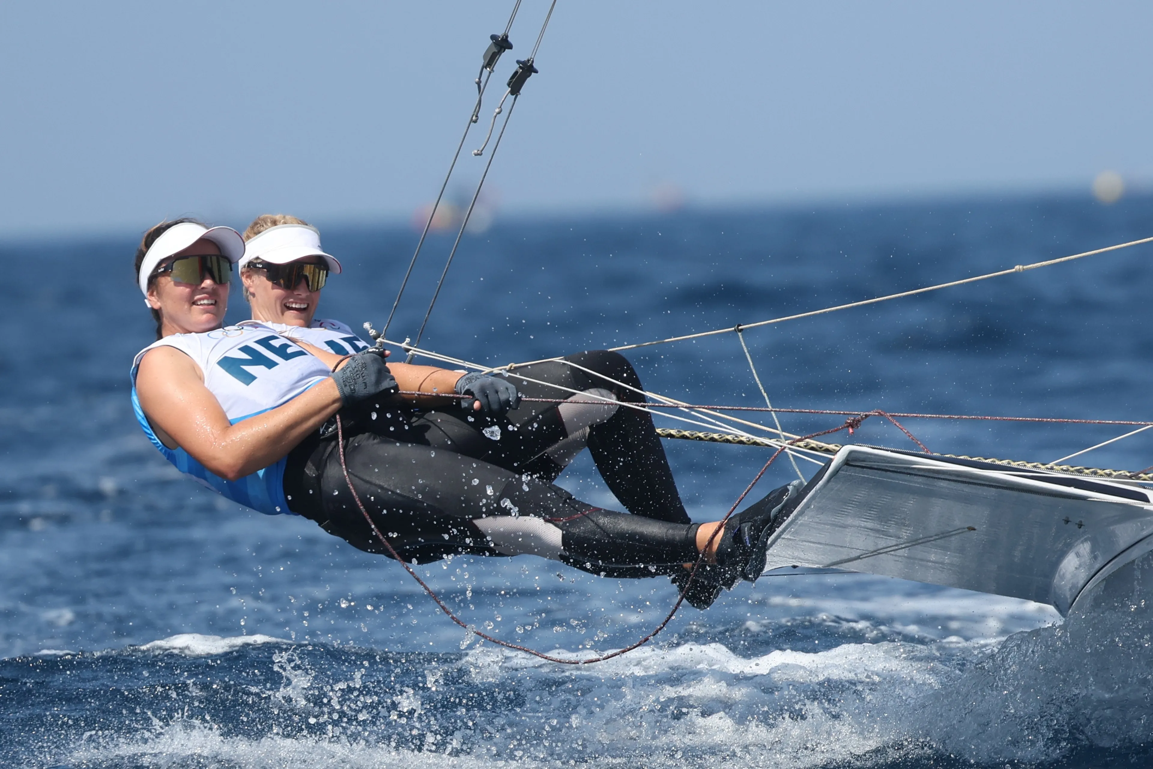 Opnieuw raak: goud voor Nederlandse zeilsters op Olympische Spelen