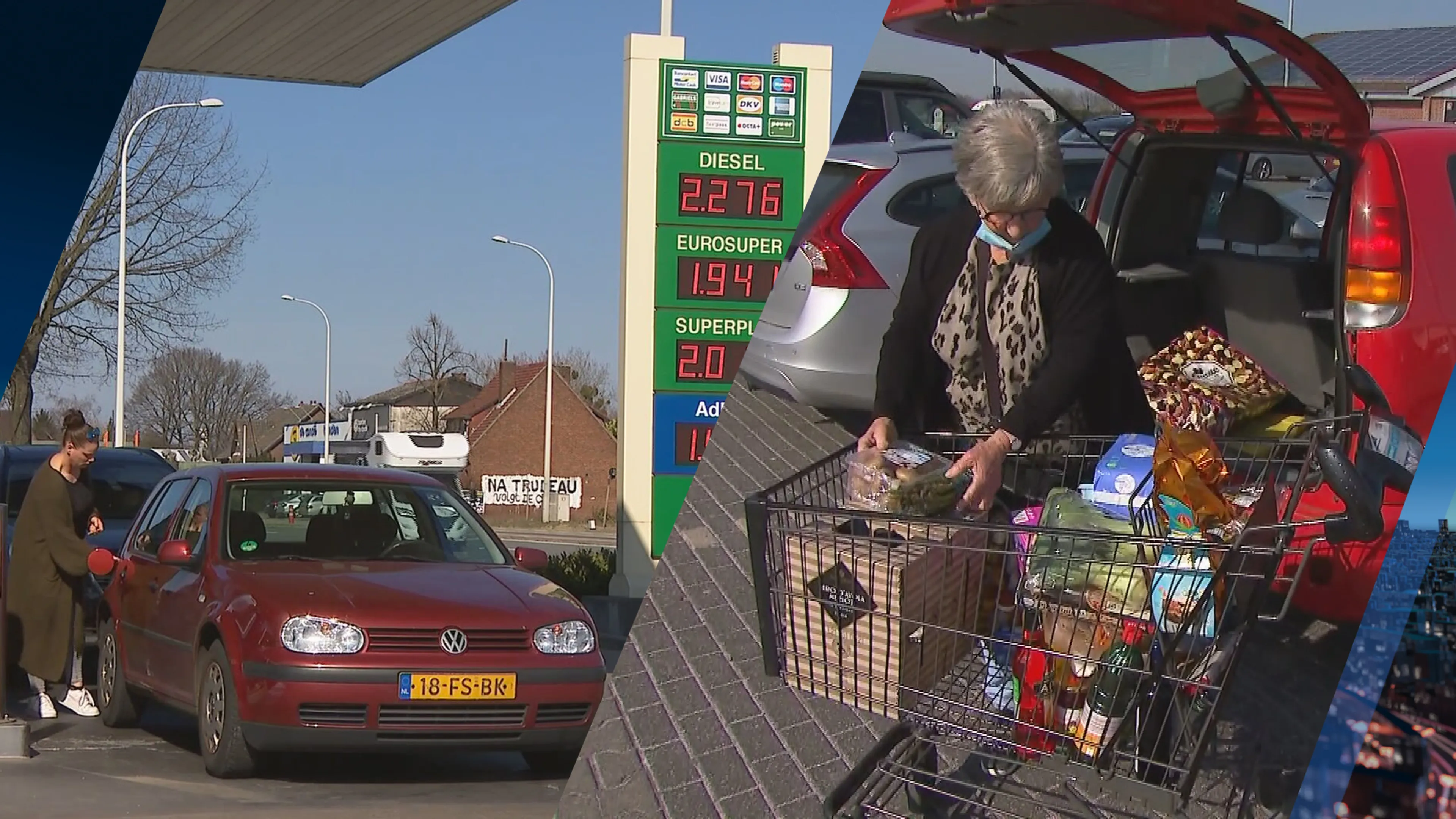 Nederlanders hamsteren massaal boodschappen en benzine over de grens: 'Voor twee maanden ingeslagen'