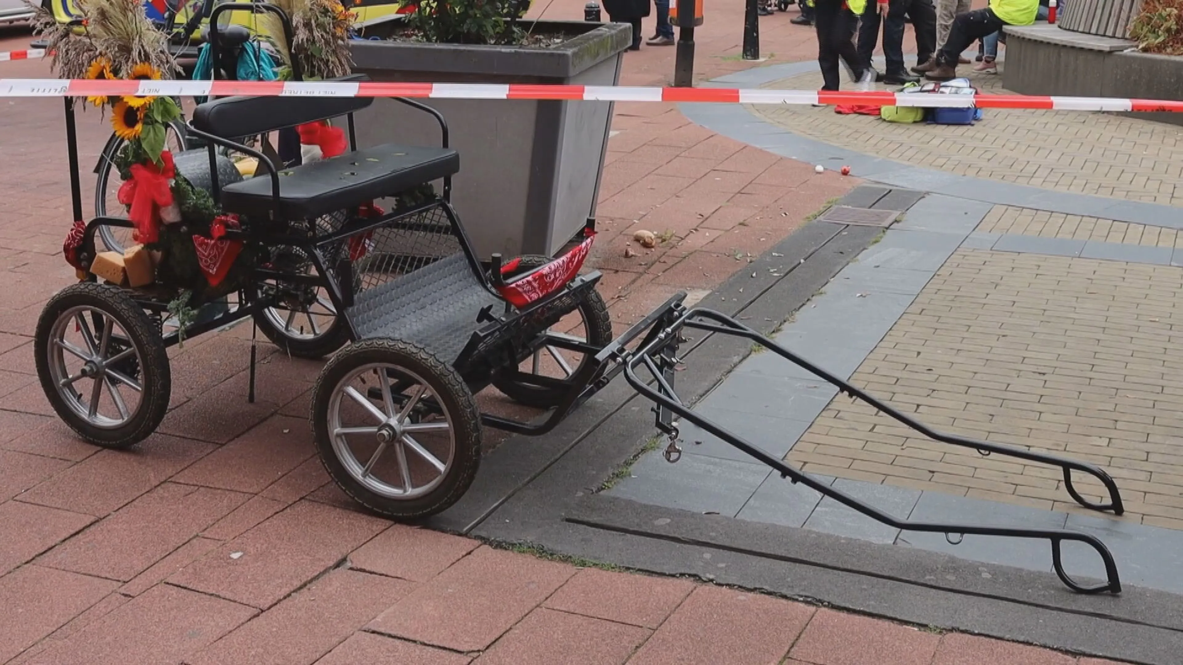 Paardje ontsnapt en rent publiek in tijdens evenement: 2 gewonden