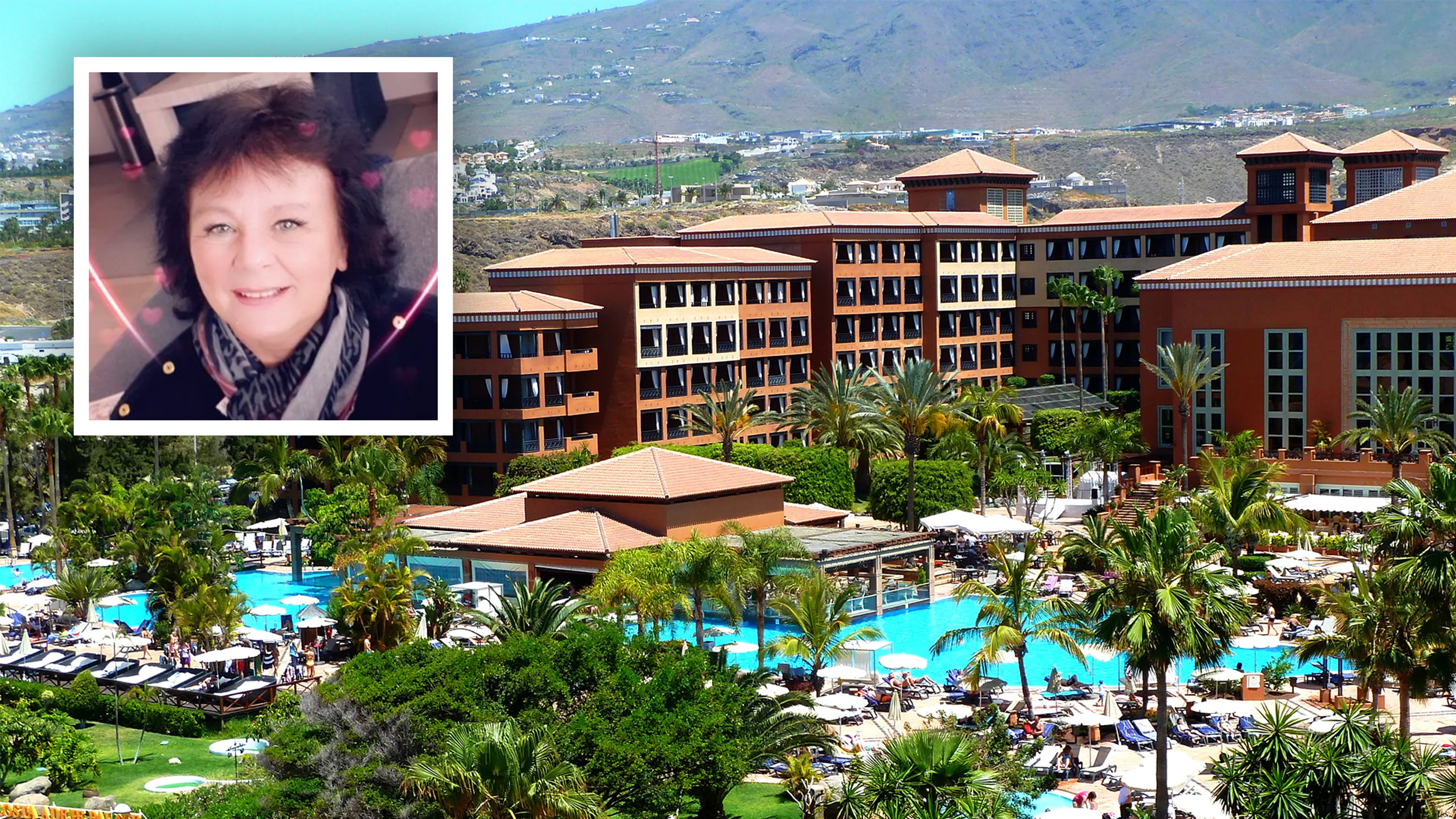 Joke verblijft pal naast corona-hotel op Tenerife: 'Voor hetzelfde geld hebben wij het ook'