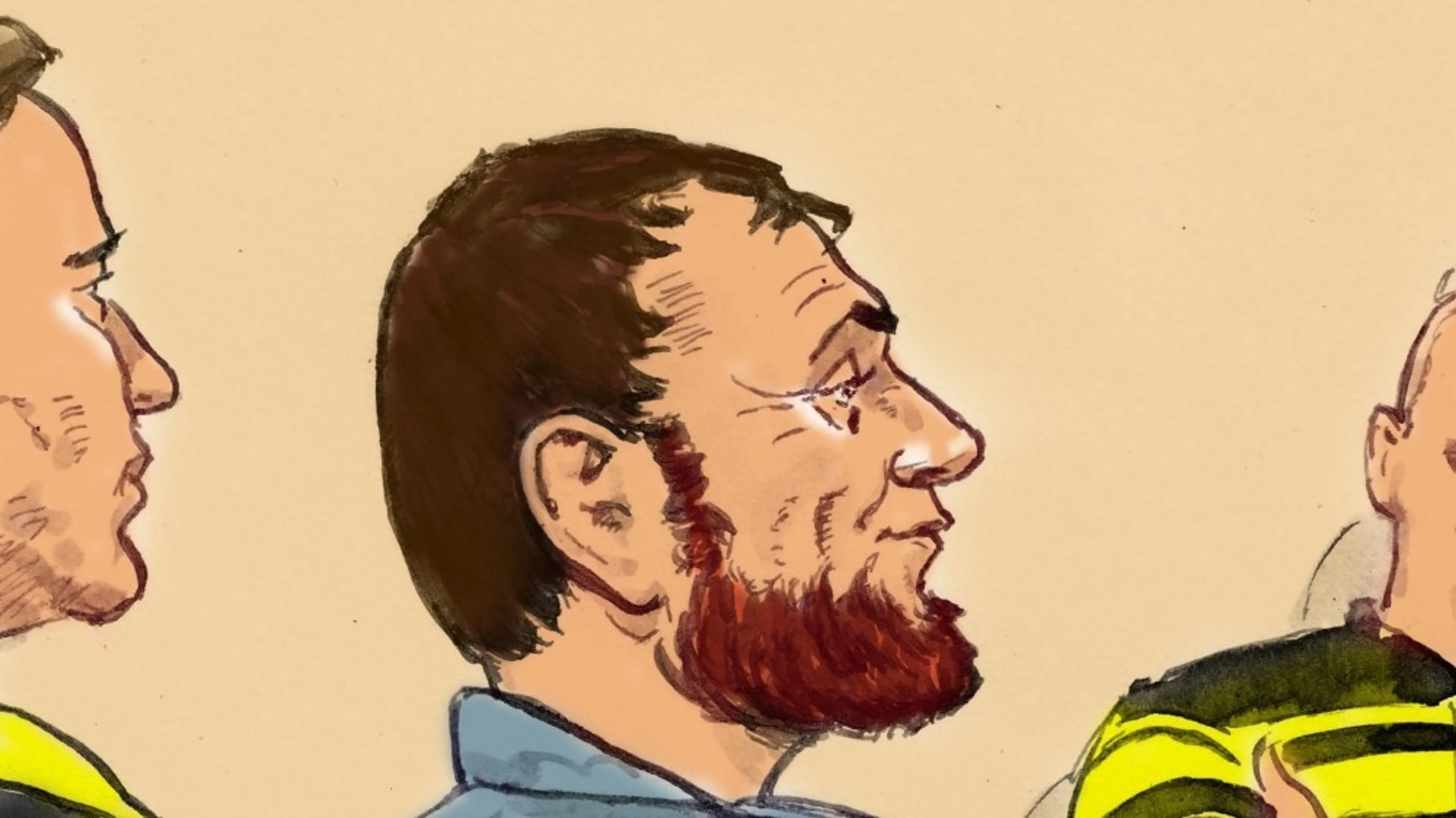 Gökmen T. verwijderd uit rechtszaal na spugen naar rechter