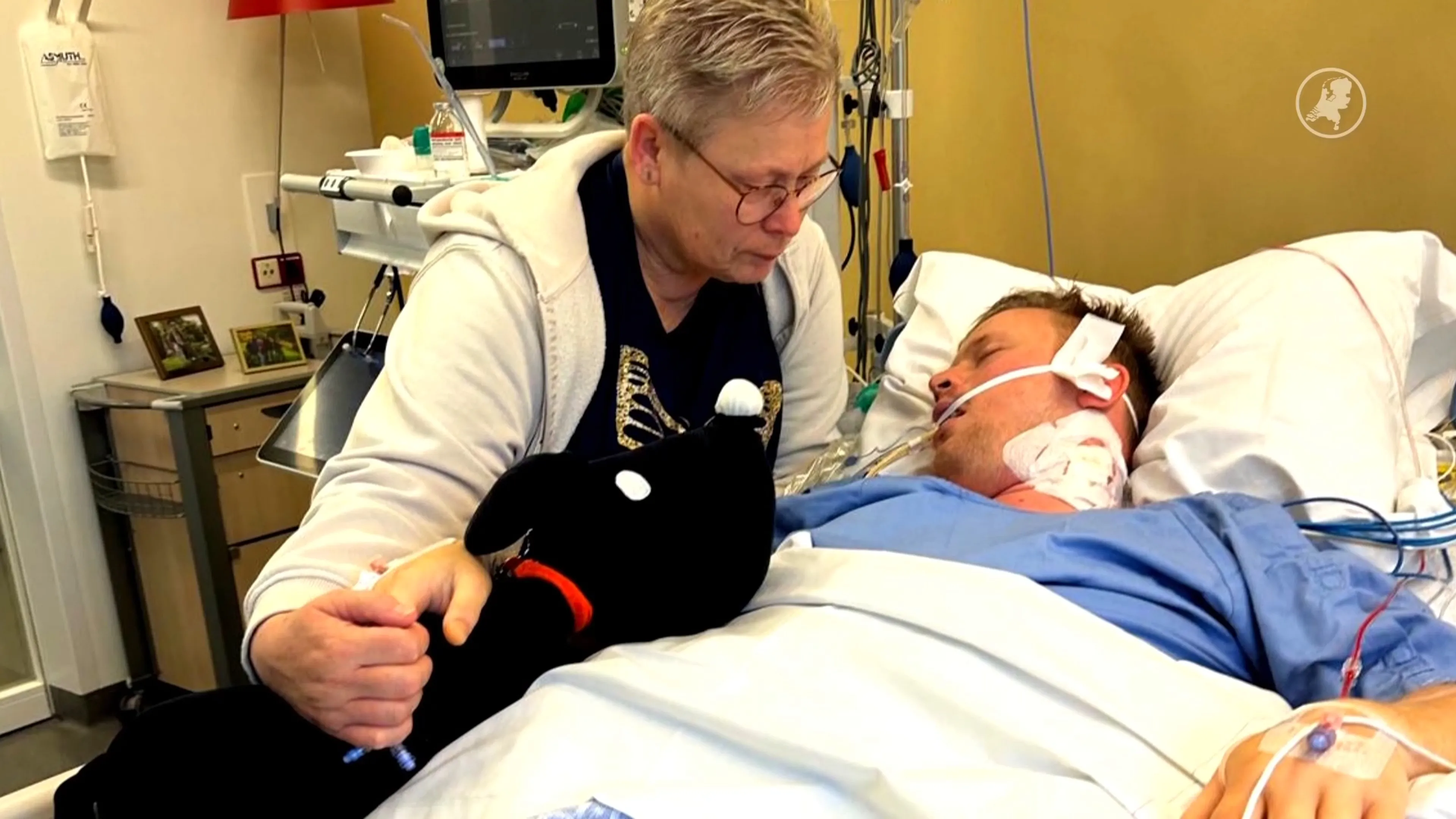 Robin belandde na vapen in coma: 'We moesten afscheid nemen'