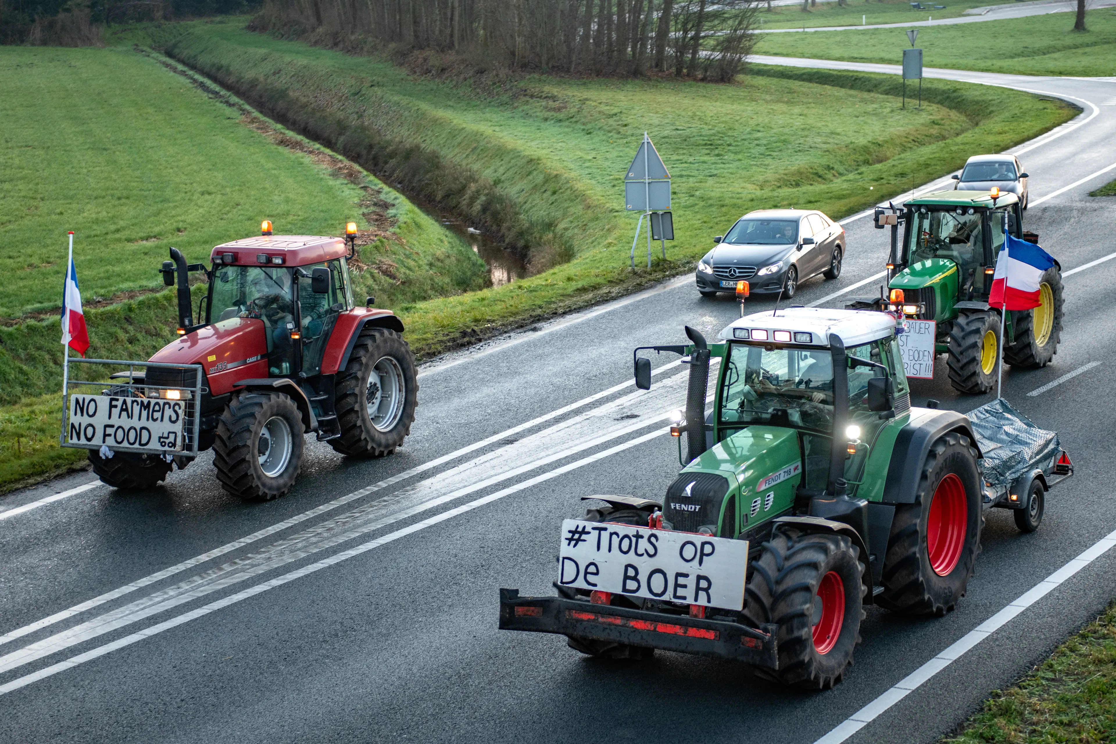 Wordt het verbod op demonstreren met trekkers verlengd?