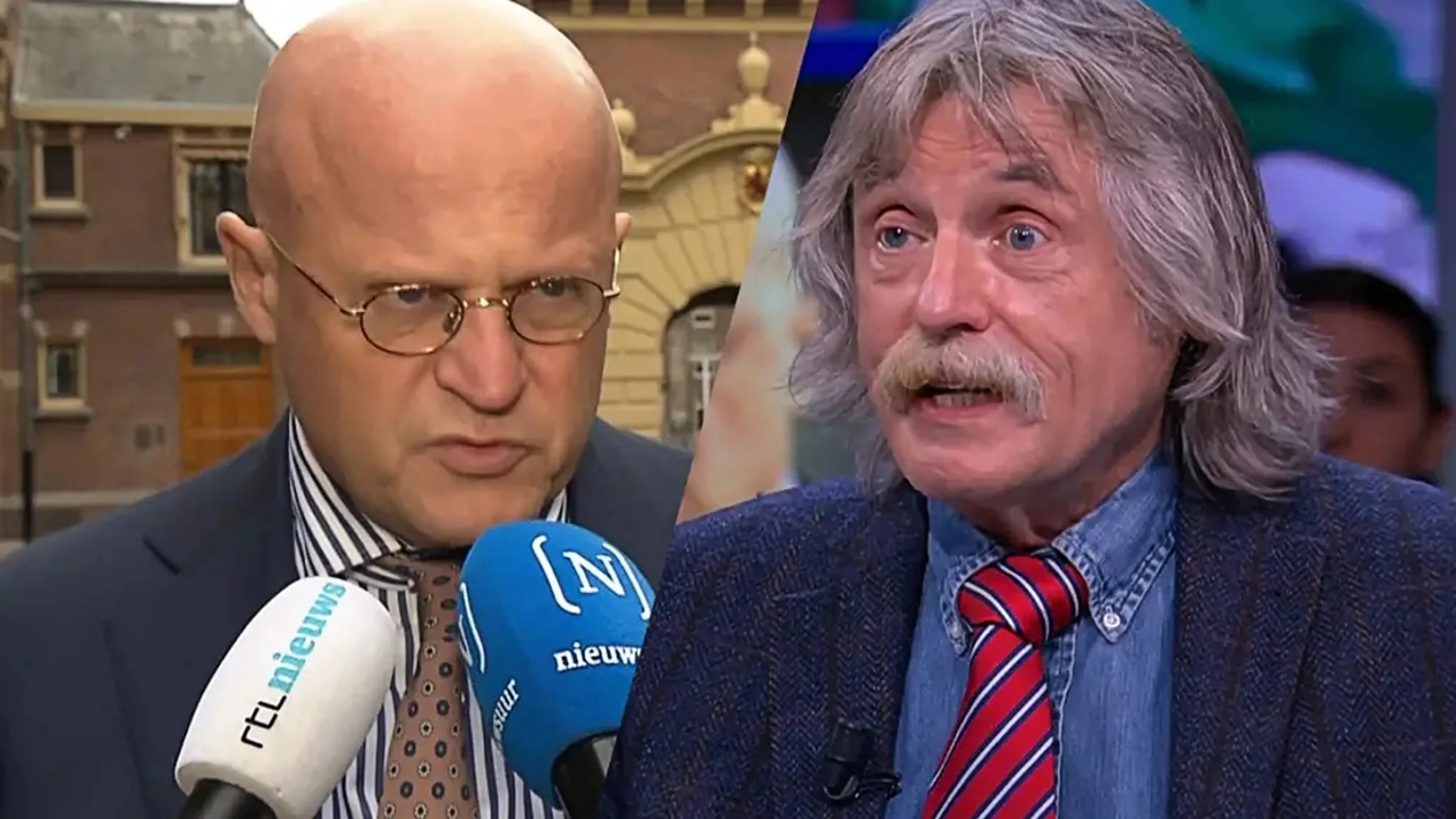 Johan Derksen wordt treurig van strenge Grapperhaus: 'Allemaal voor de bühne'