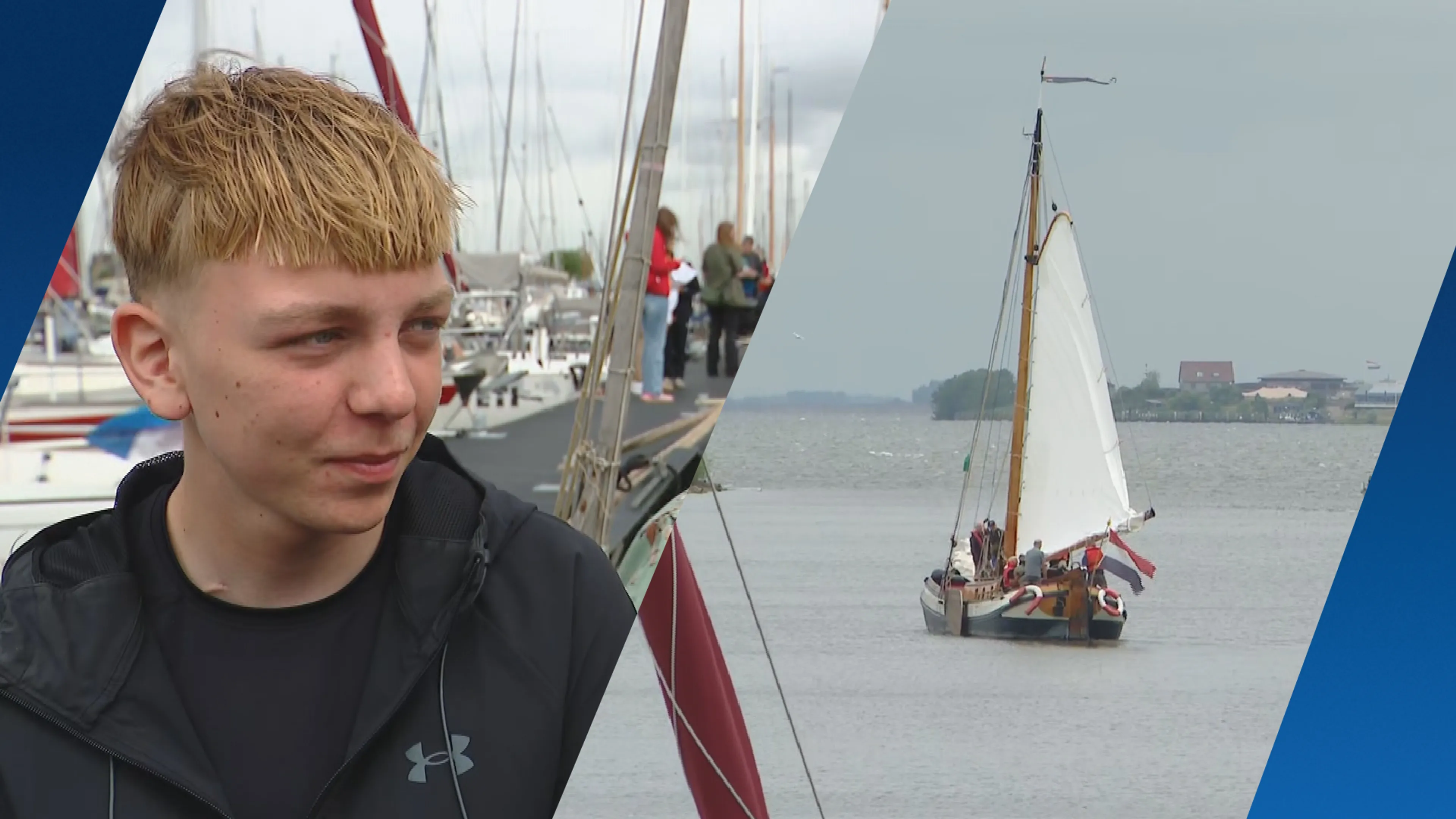 Zeilen als lichtpuntje: Thom (15) en andere zieke jongeren ontsnappen aan ziekenhuisleven