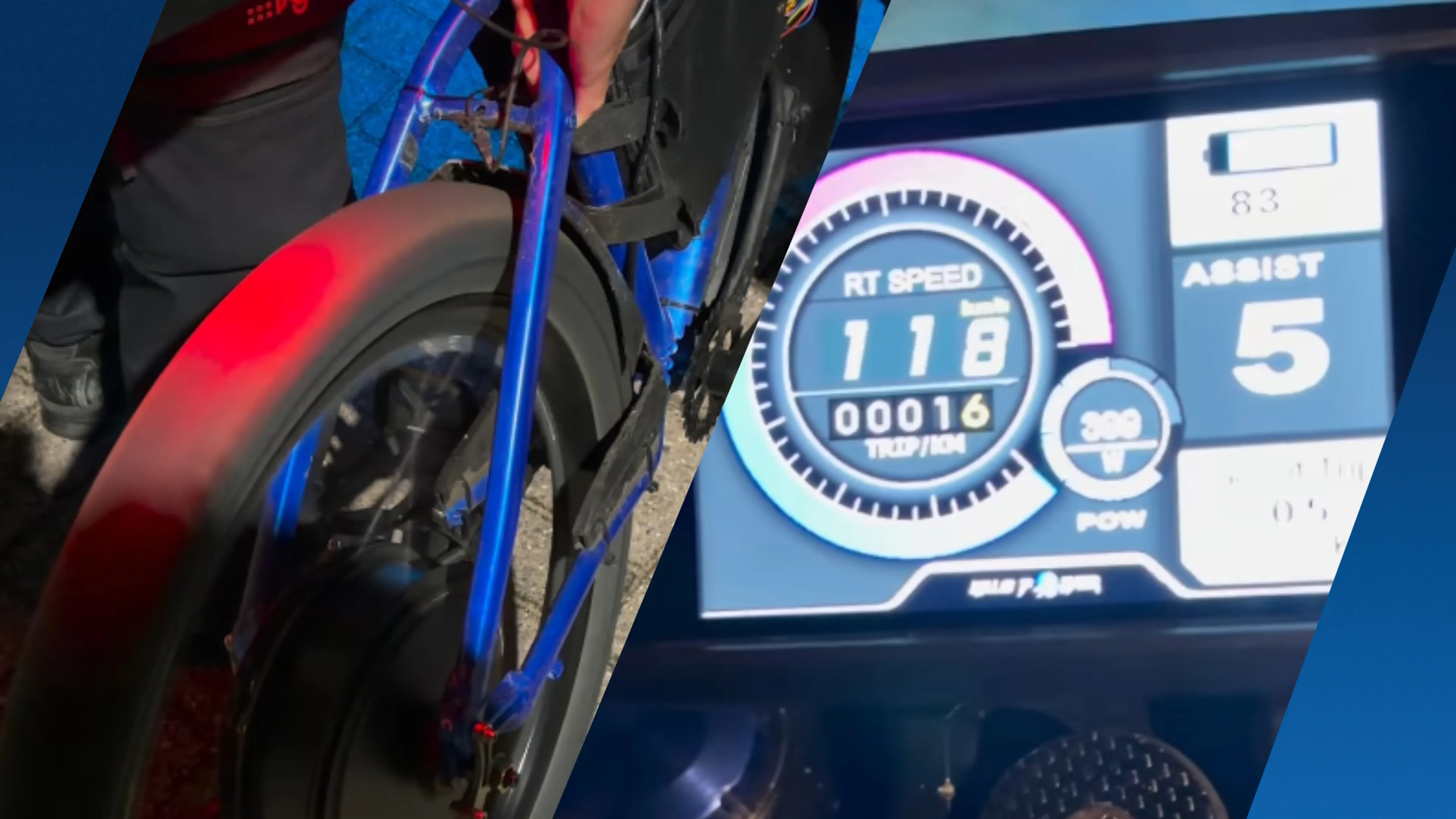 Politie pakt skinnybike die 120 km/u kan: 'fiets' heeft niet eens ketting