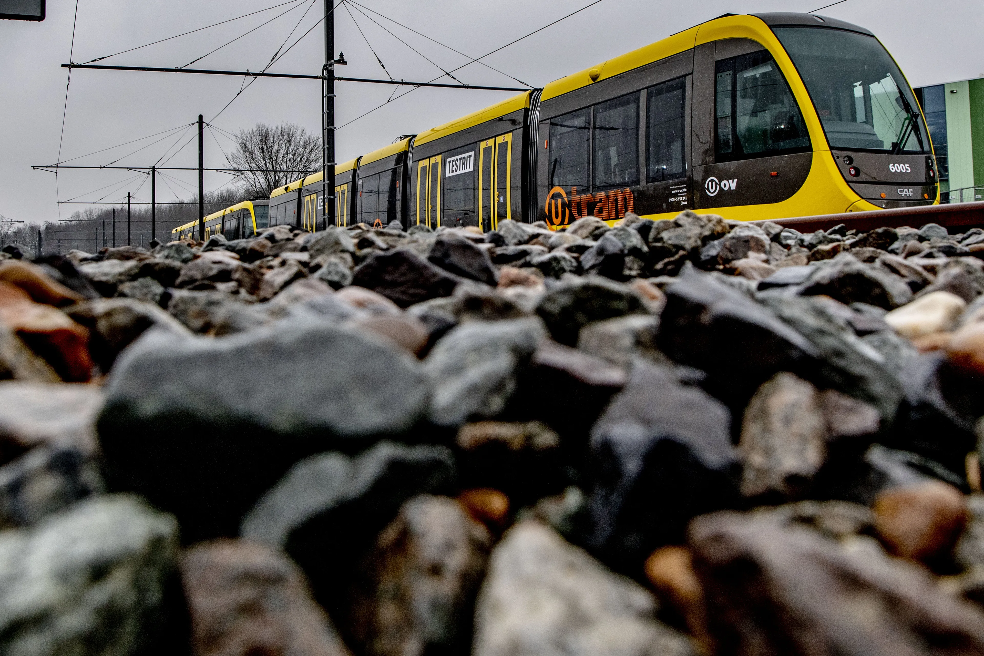 Tramverkeer in Utrecht ligt plat, wissels werken niet door warmte