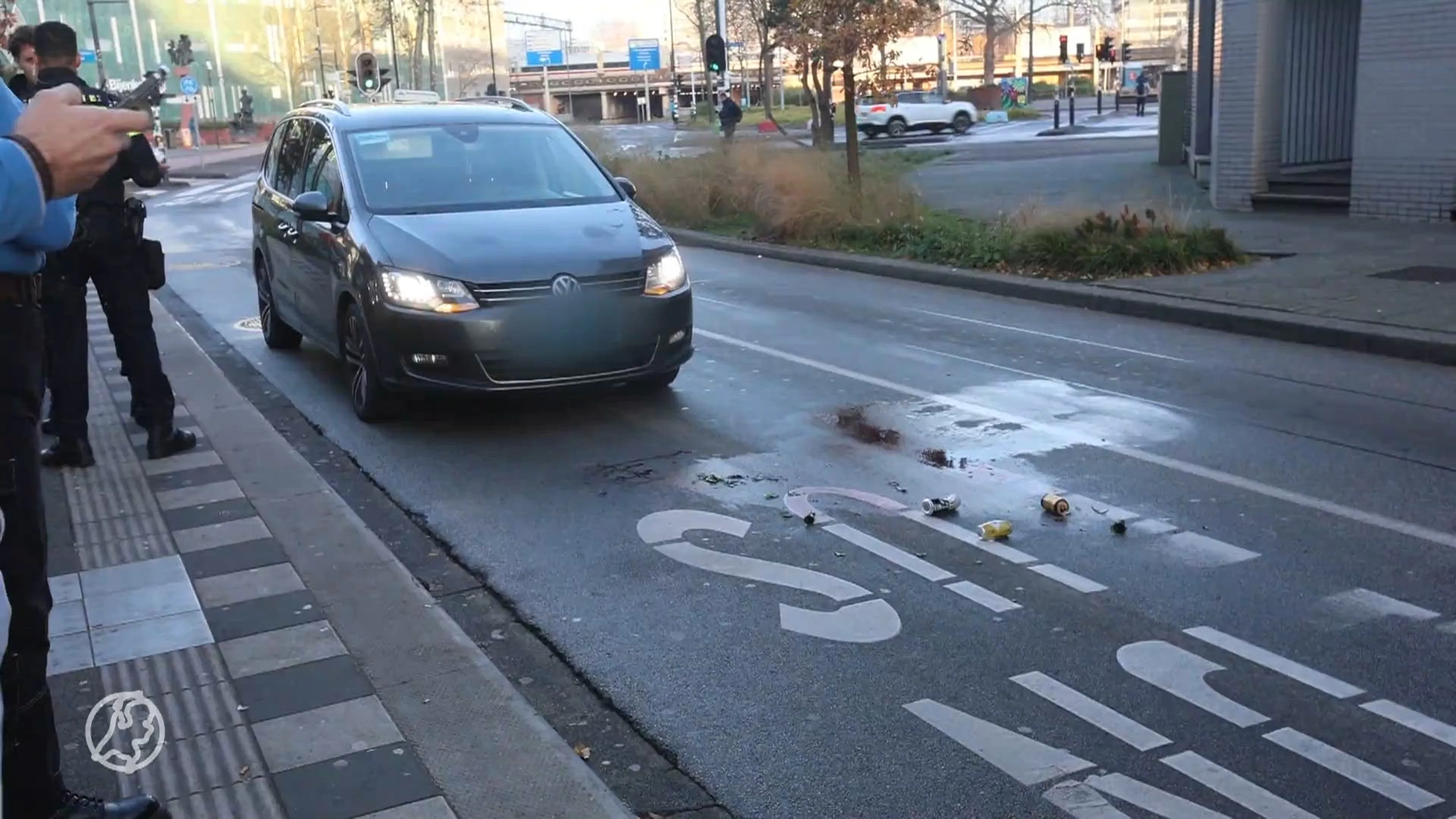 Winkeldief vlucht en wordt geschept door taxi in Eindhoven