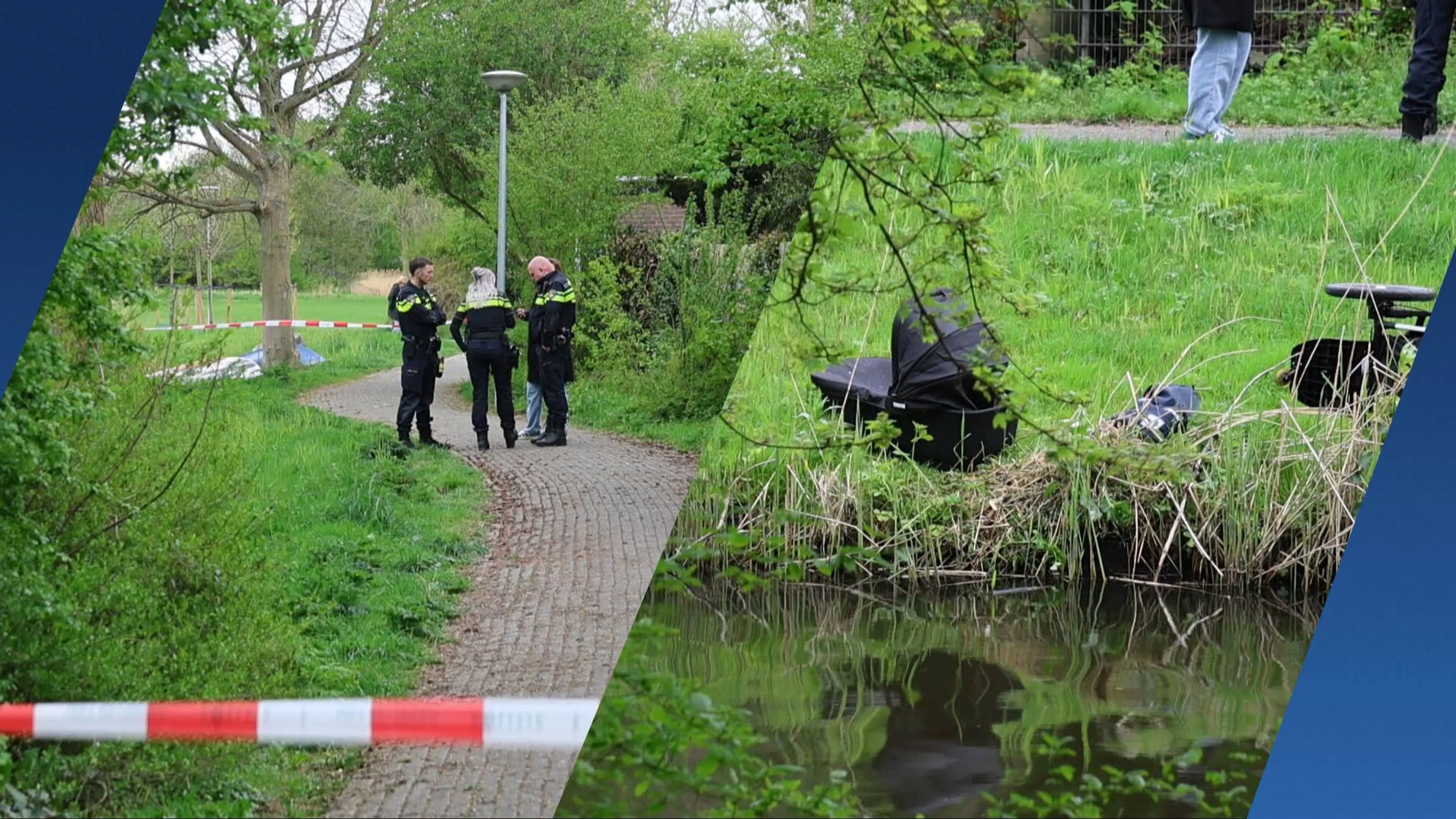 Klein kindje komt in water terecht in Alkmaar: 'Erg verdrietig'