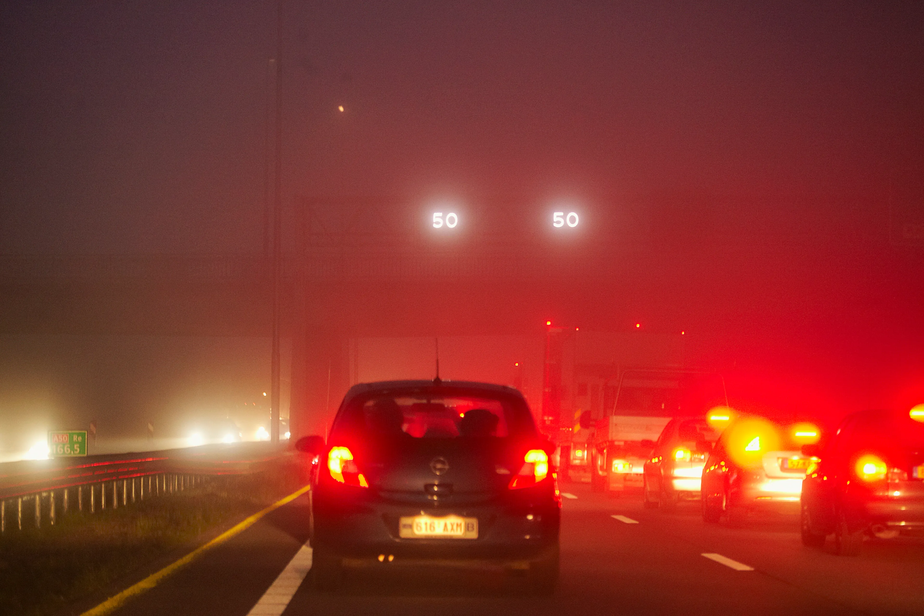 Pas op als je vanavond nog de weg op gaat: het wordt mistig