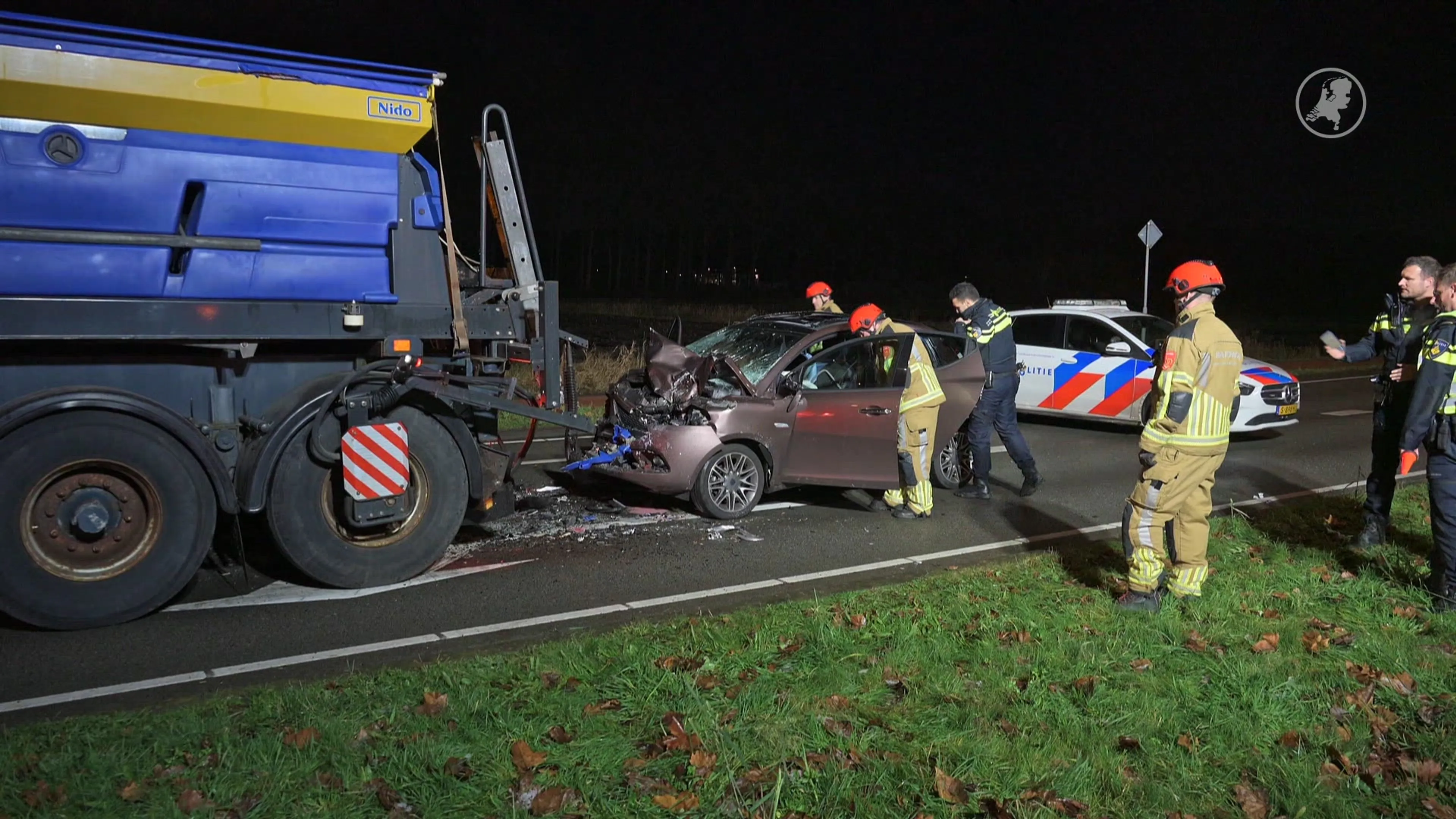 Man (86) overleden door aanrijding met strooiwagen
