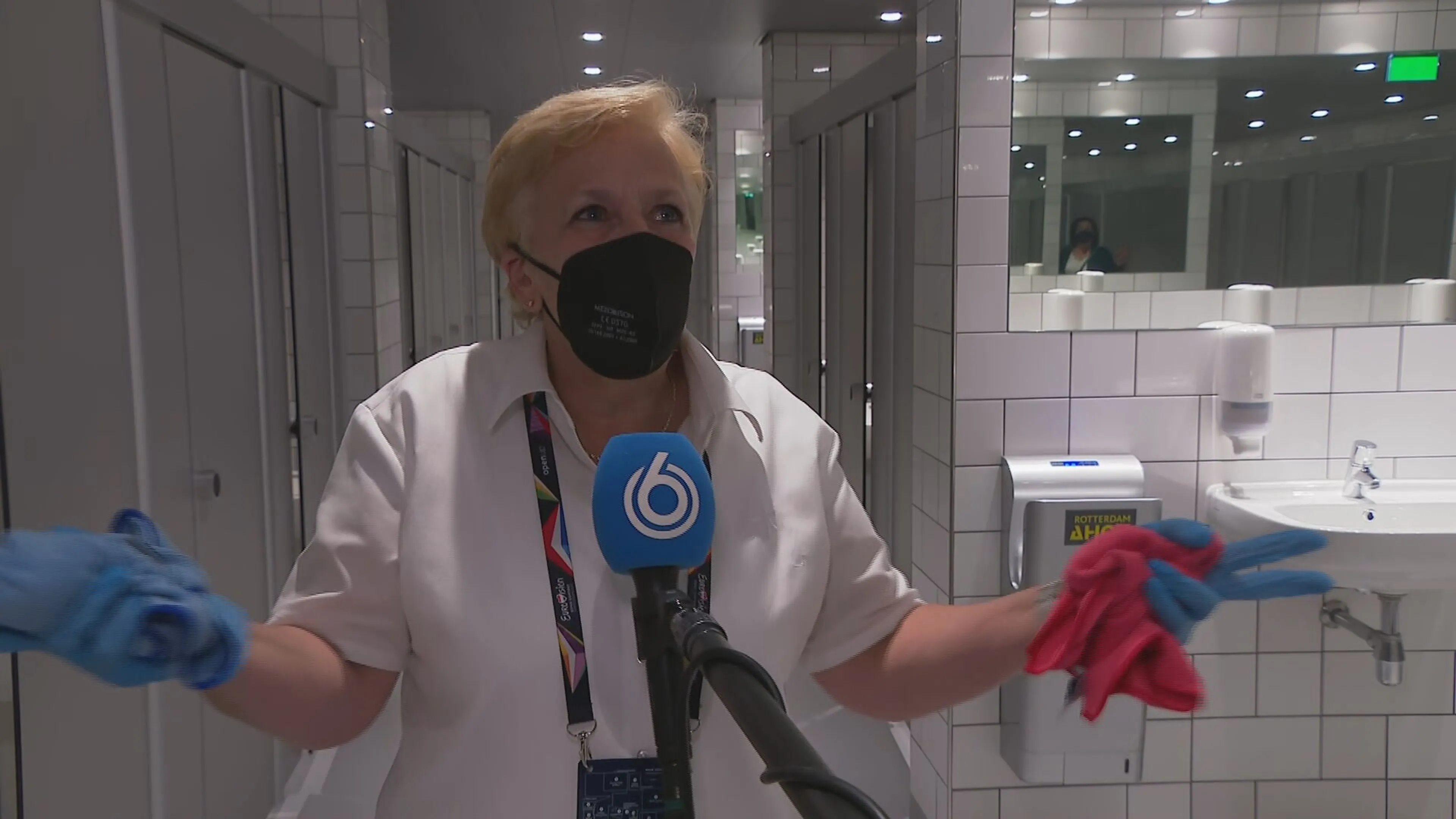 Petra, de leukste toiletjuffrouw van Ahoy is opperhoofd songfestival toiletten: 'Unieke ervaring'