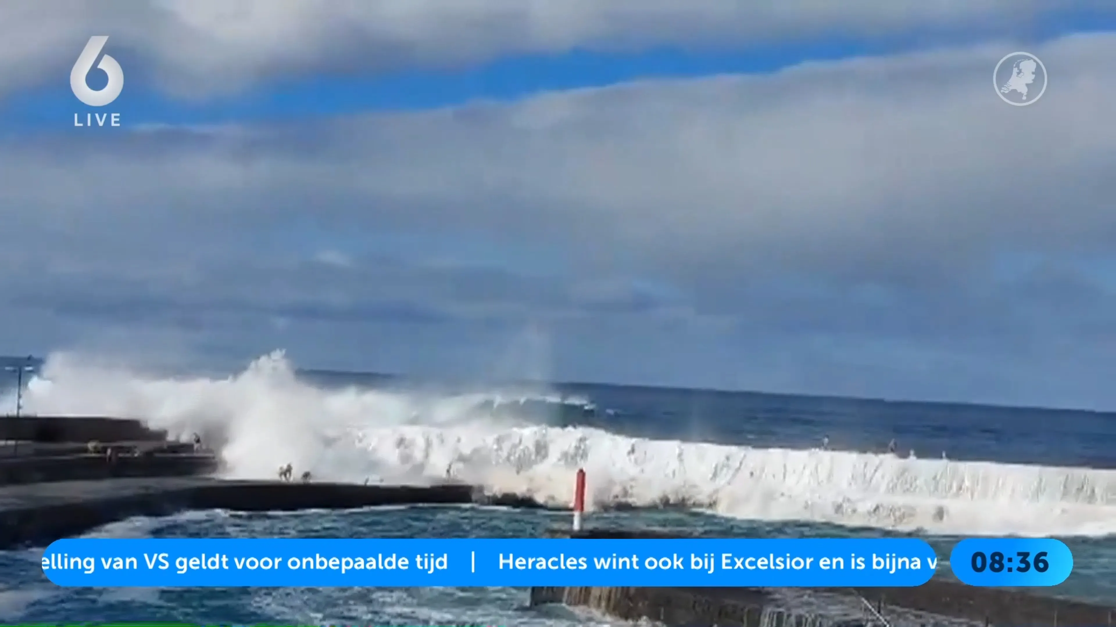 Nederlandse vrouw overleden bij zeer hoge golven Tenerife