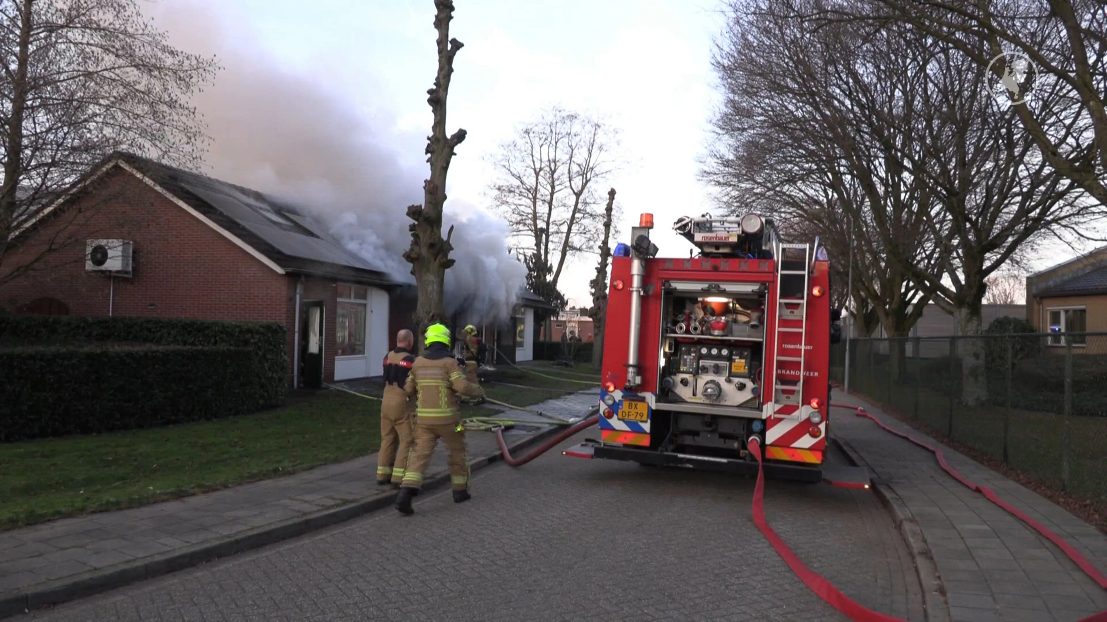Brand verwoest woningen in Terborg