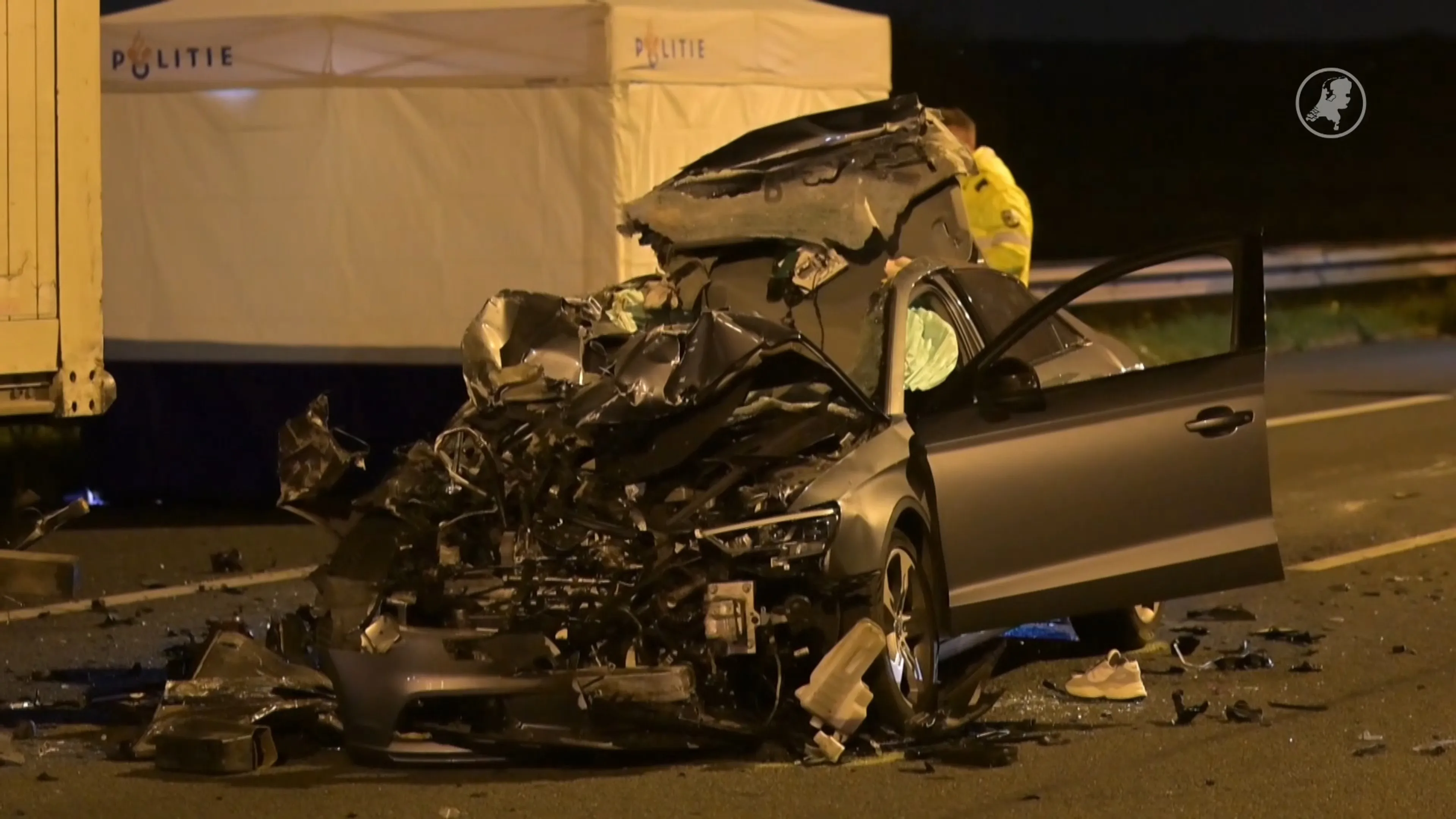 Dode bij verkeersongeval op A12