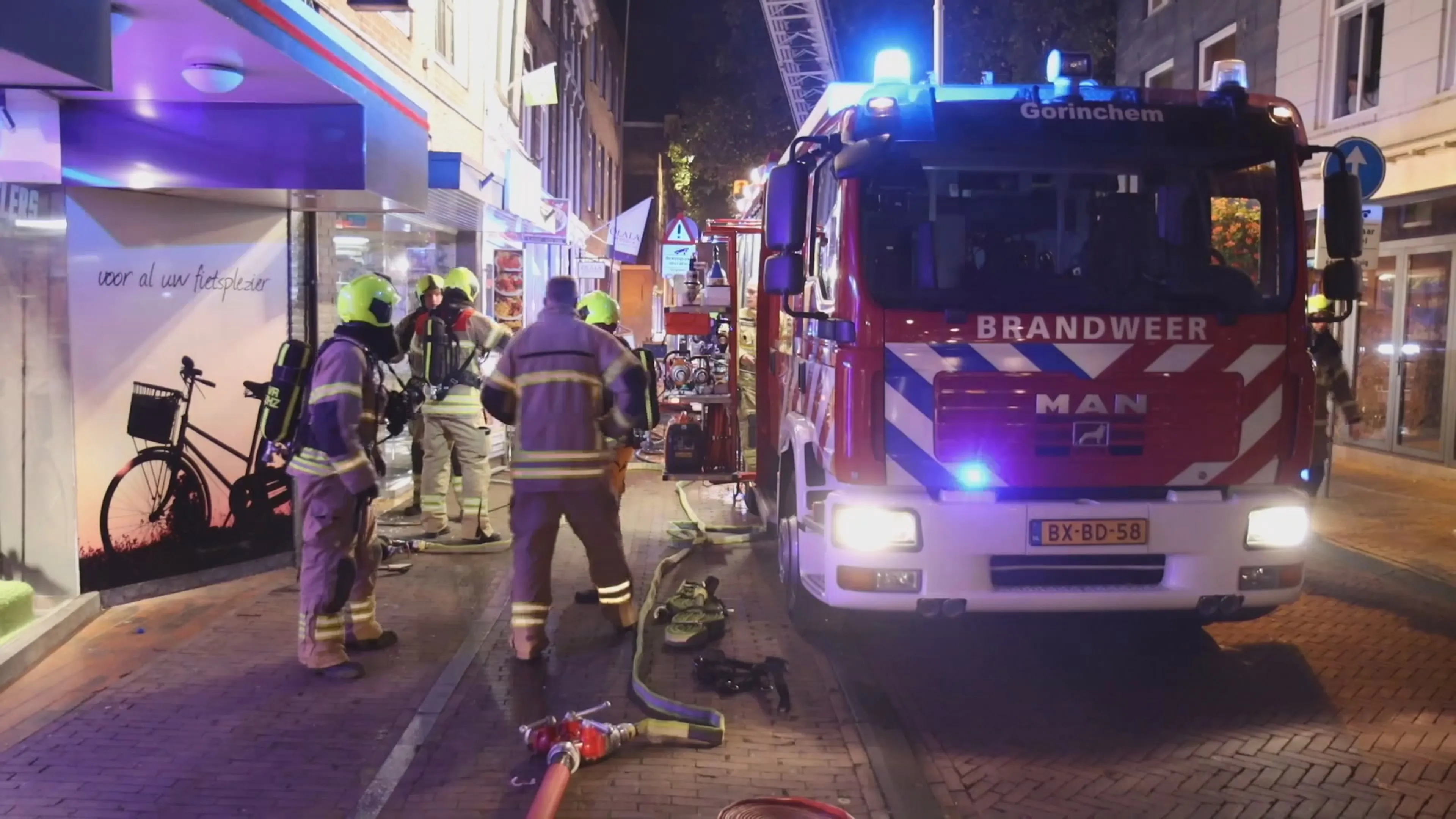Grote brand in historisch centrum Gorinchem onder controle 