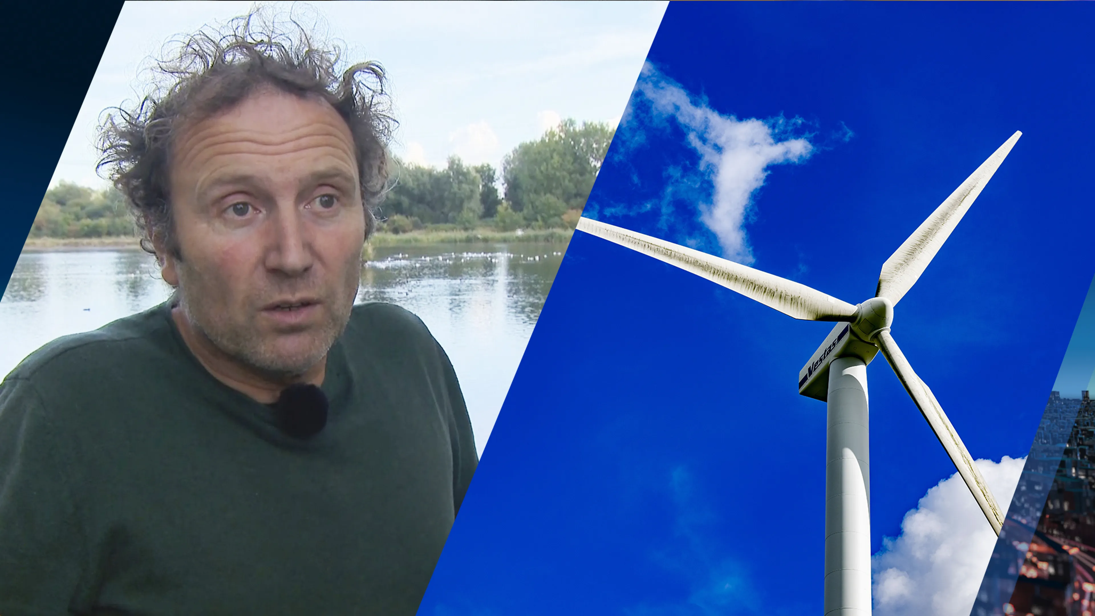 Amsterdammers demonstreren tegen komst windmolens in hun achtertuin: 'Je schrikt je dood' 