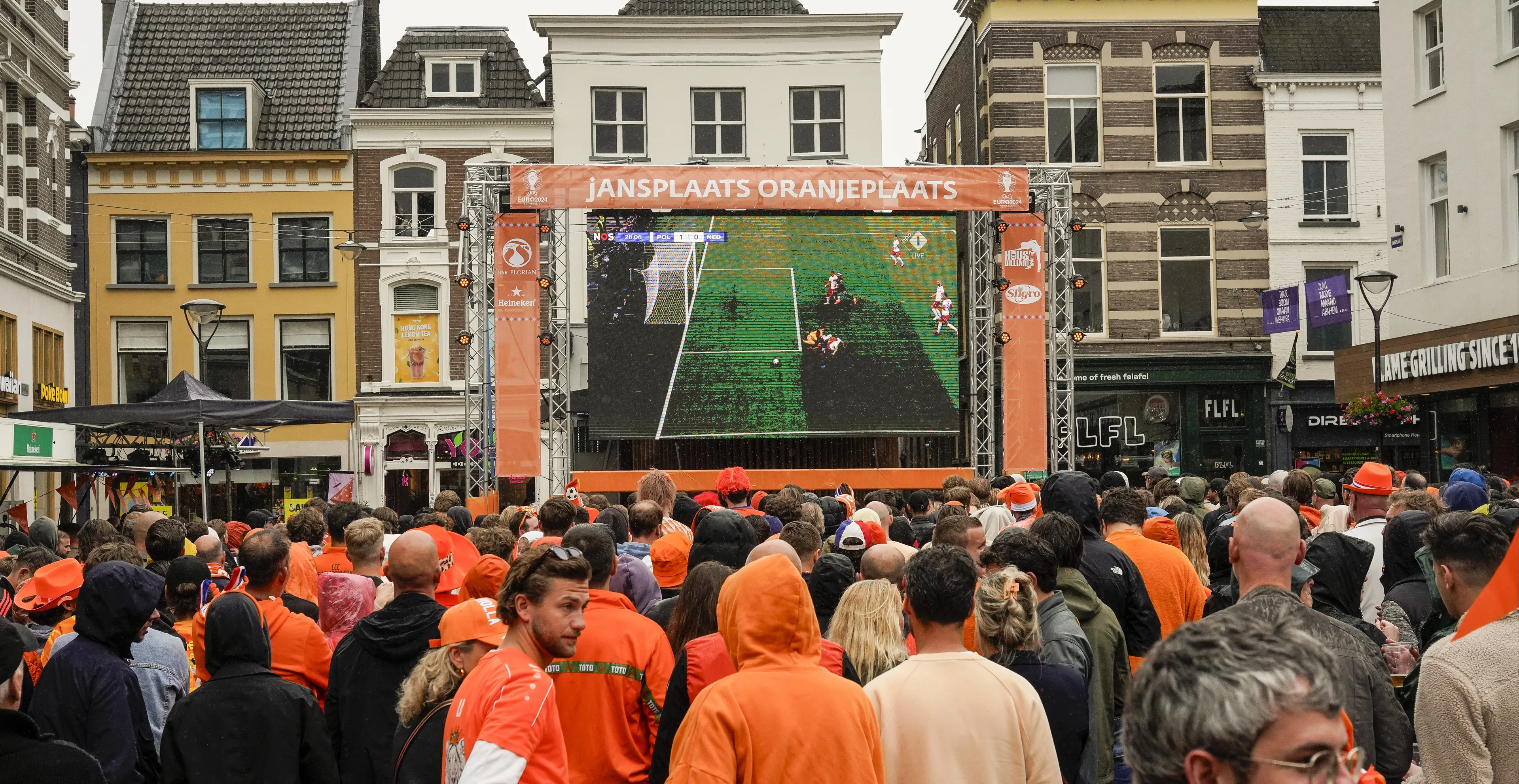 Grote schermen niet aan te slepen in aanloop naar kwartfinale Oranje