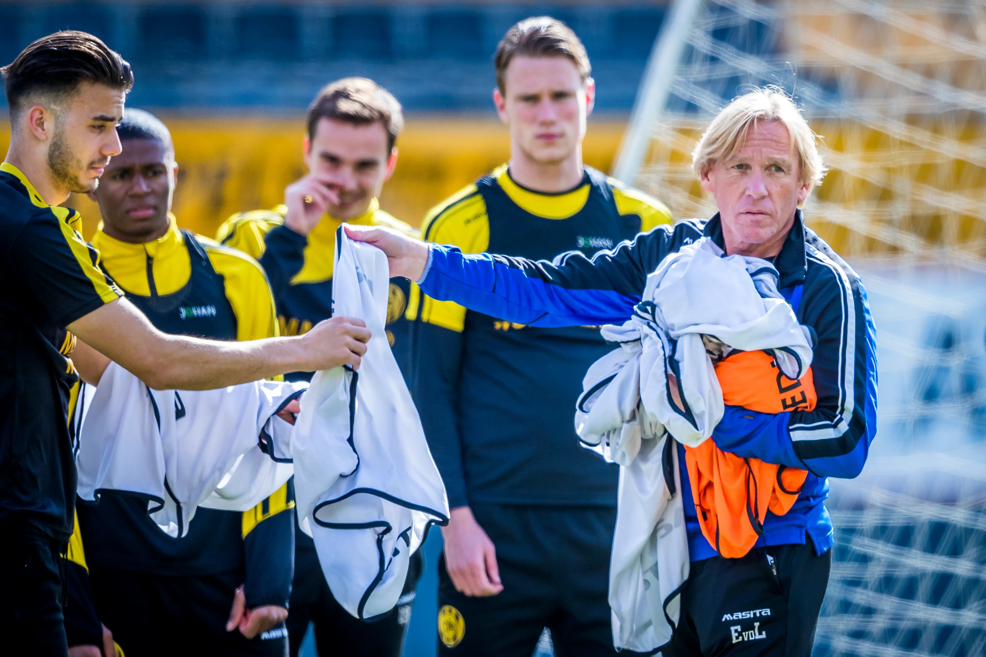 Oud-profvoetballer Eric van der Luer maakte carrièreswitch en is nu mentor op het mbo