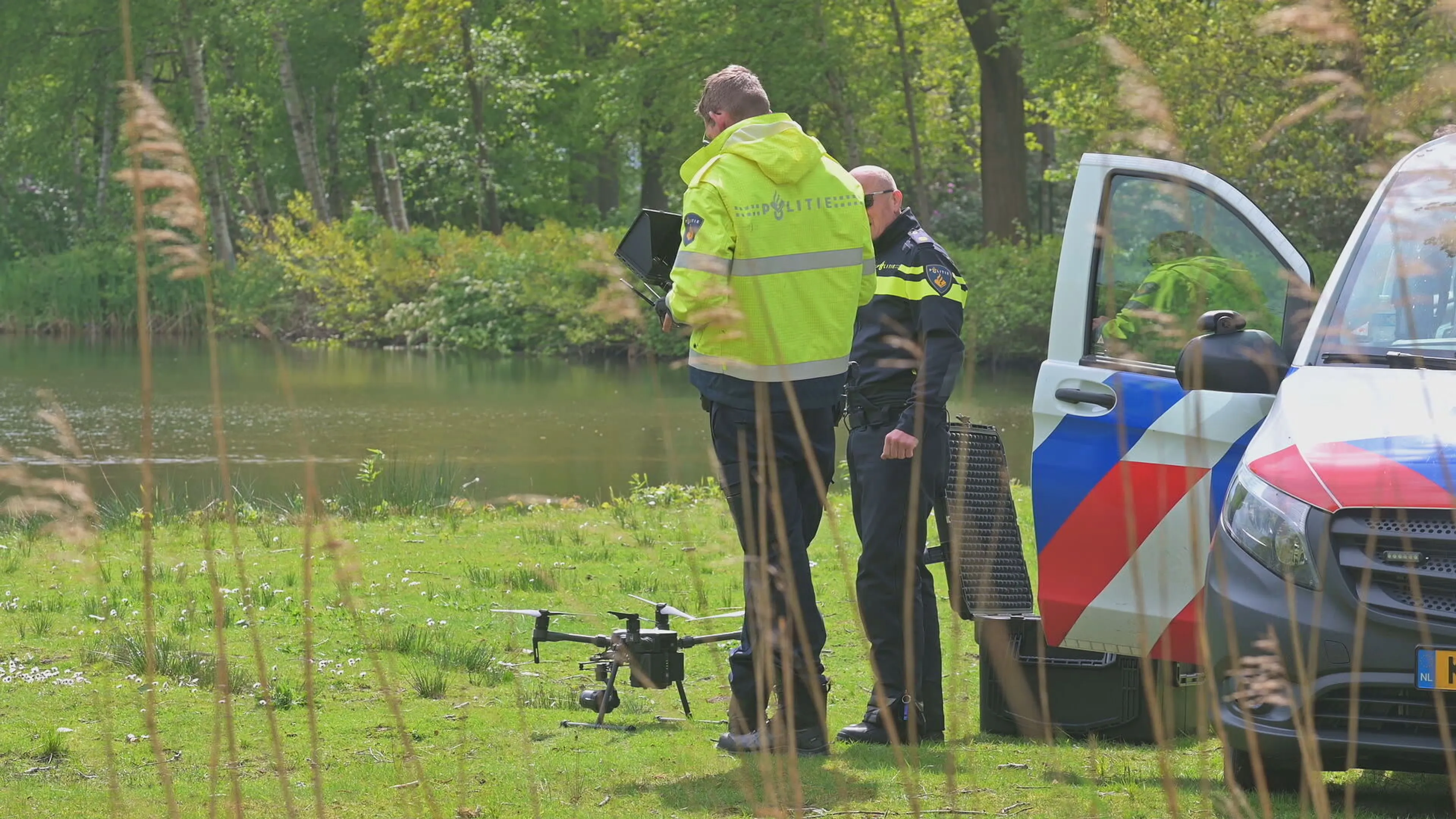 Zoektocht beëindigd in meertje in Wernhout na vondst dode baby