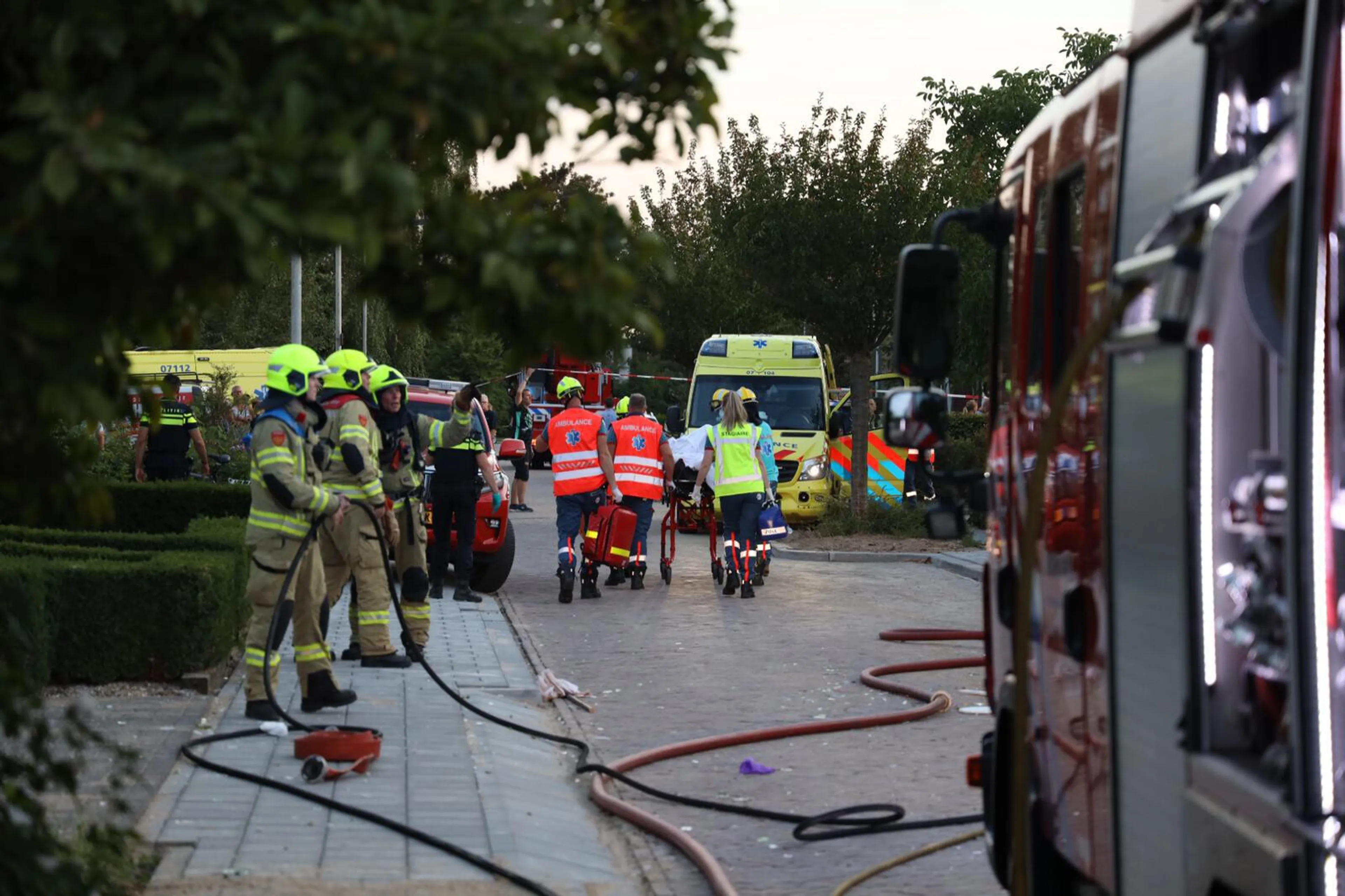 Vrouw gewond na brand bij woning in Arnhem