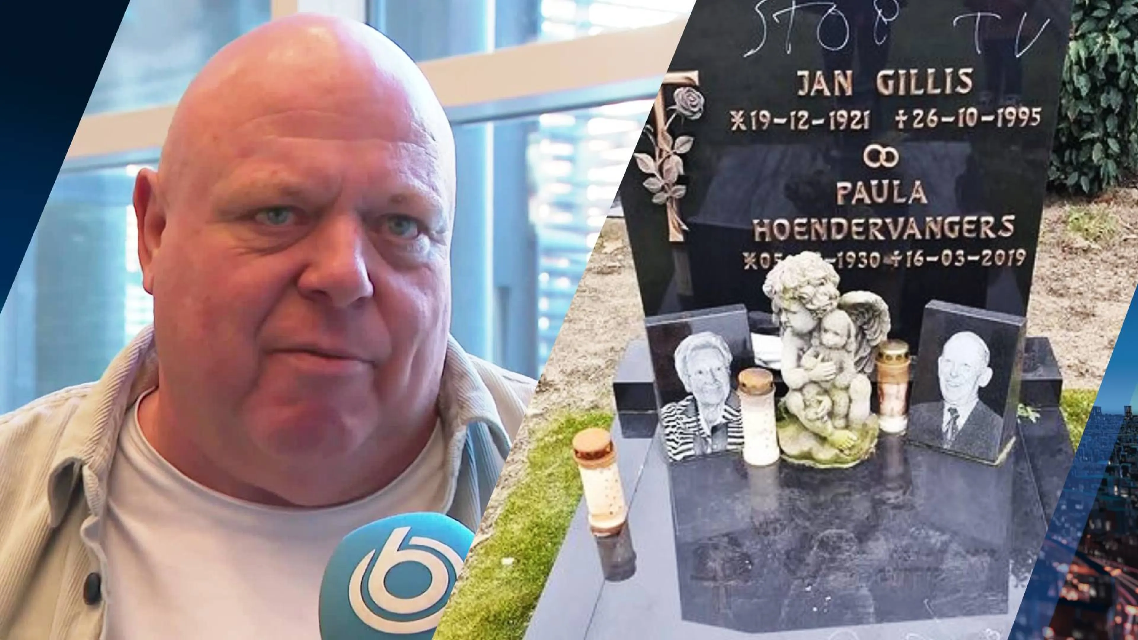 Familiegraf Peter Gillis vernield, spullen gestolen: 'Wat doet dit pijn'