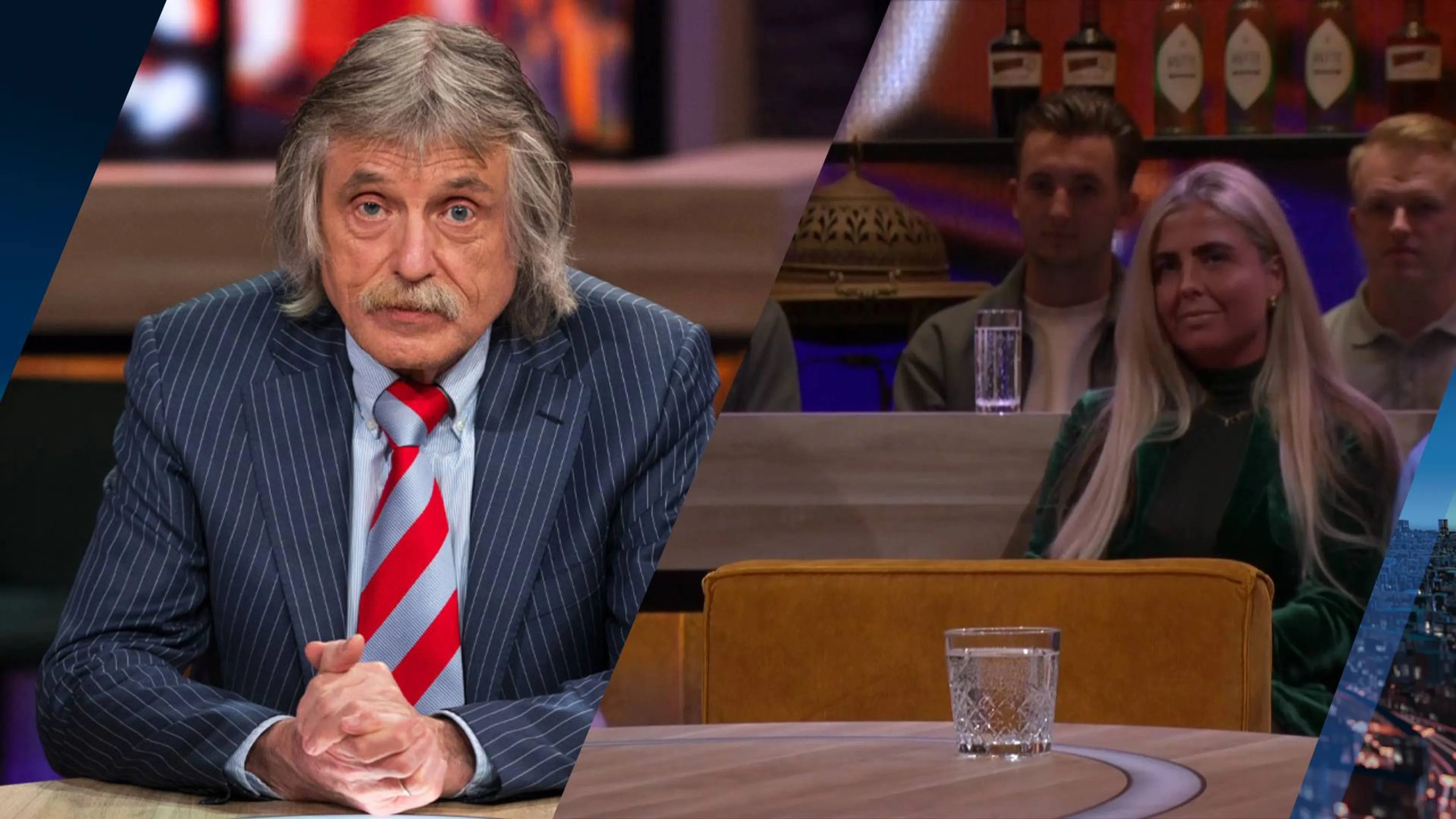 Johan Derksen woensdag weer te zien in Vandaag Inside ondanks ruzie en staaroperatie
