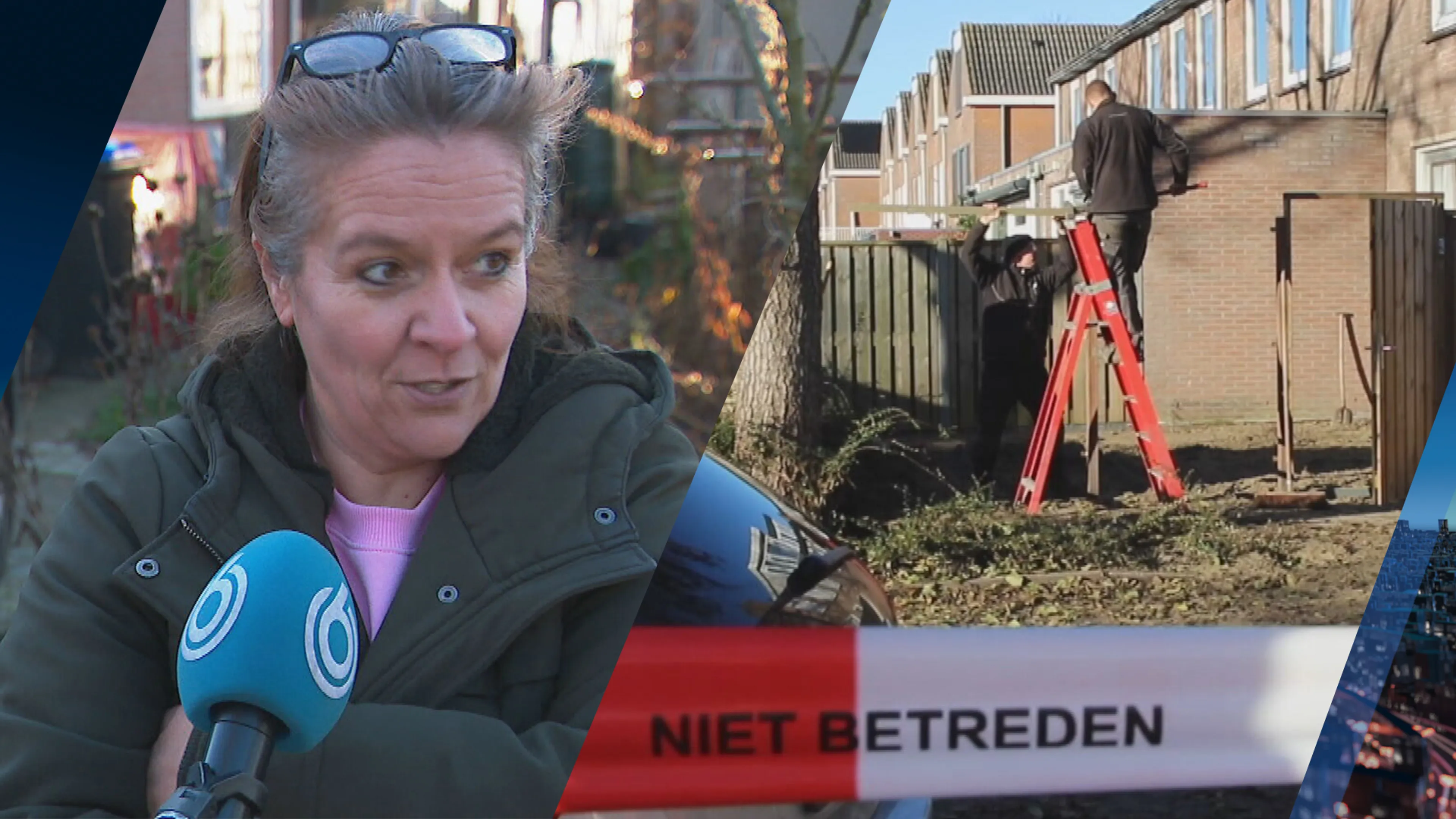 Politie graaft in tuin Bergschenhoek, buren tasten in het duister: 'Beetje eng'