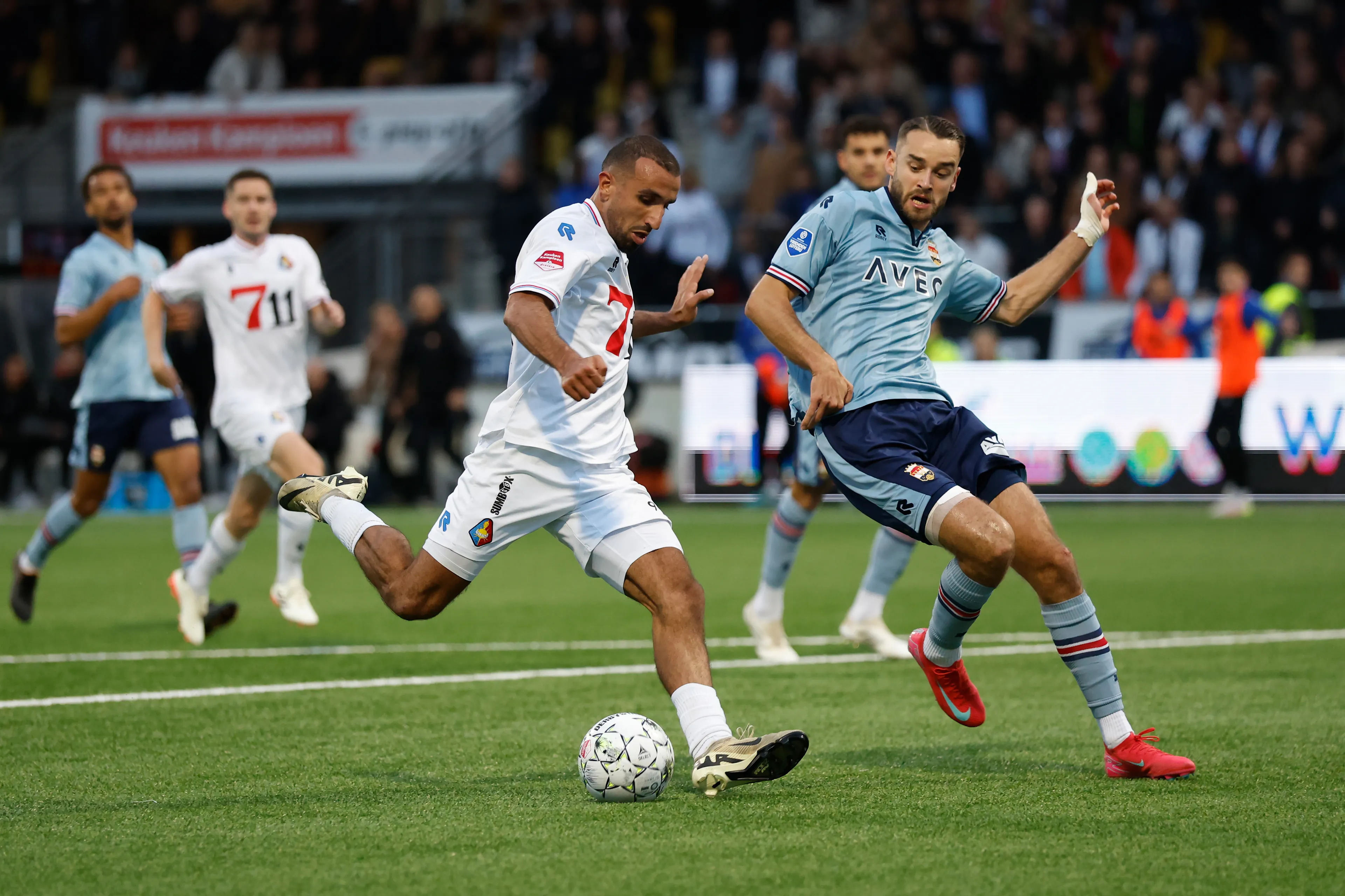 Geen winnaar in eerste duel Telstar - Willem II vanwege gelijkspel