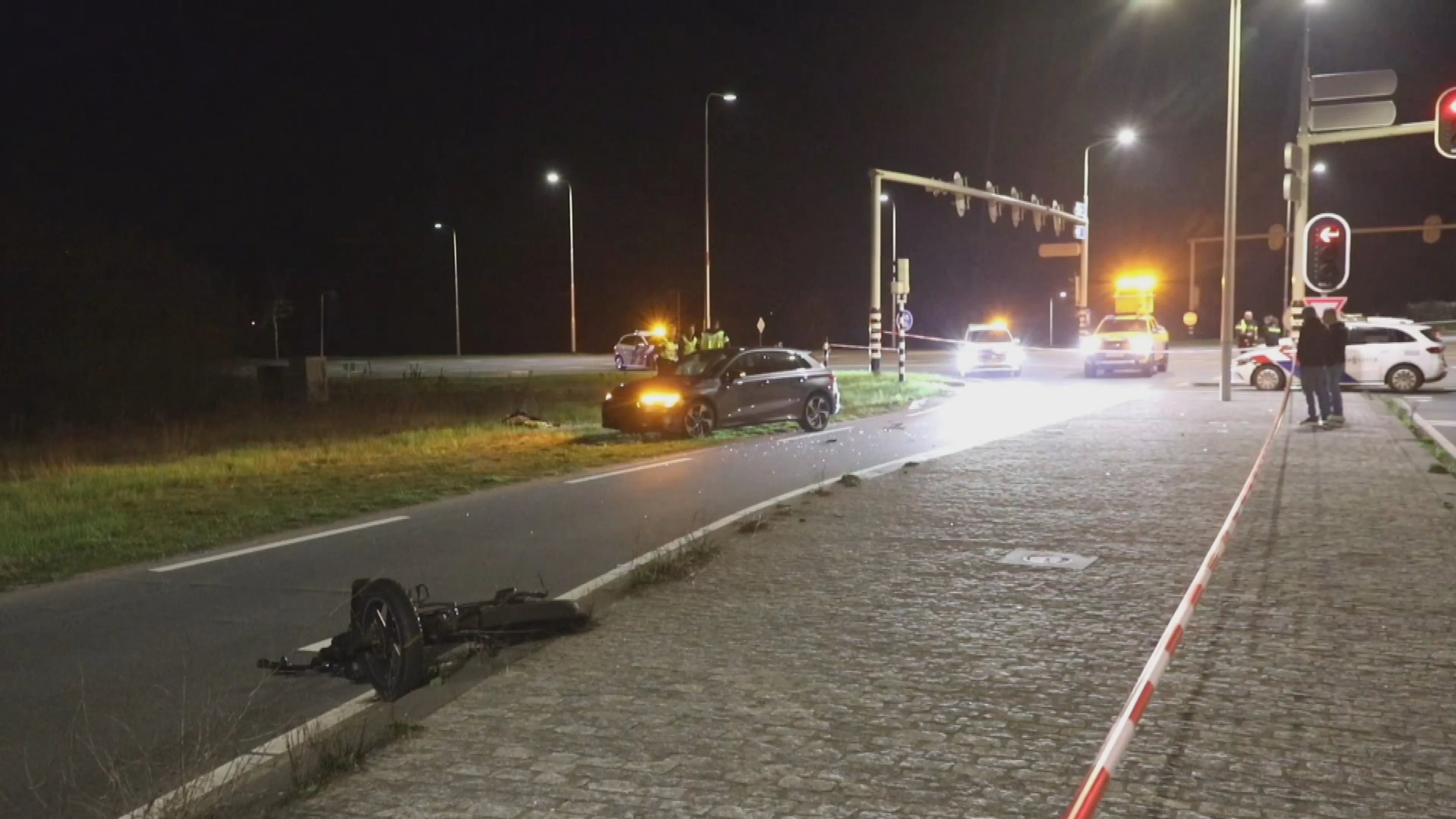 Fatbike-bestuurder (18) zwaargewond na botsing met auto in Ede