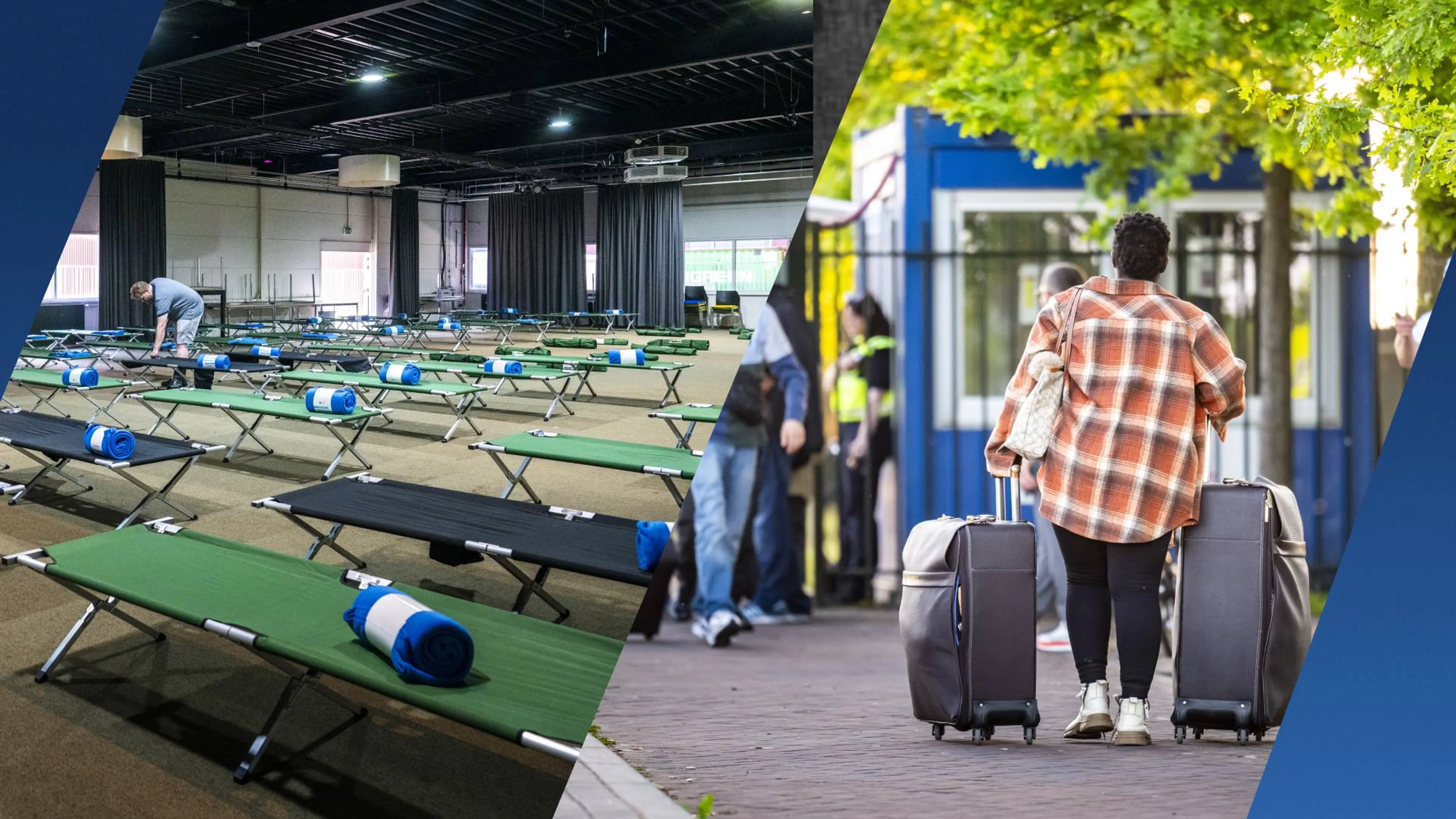 Tientallen asielzoekers weer terug bij aanmeldcentrum in Ter Apel