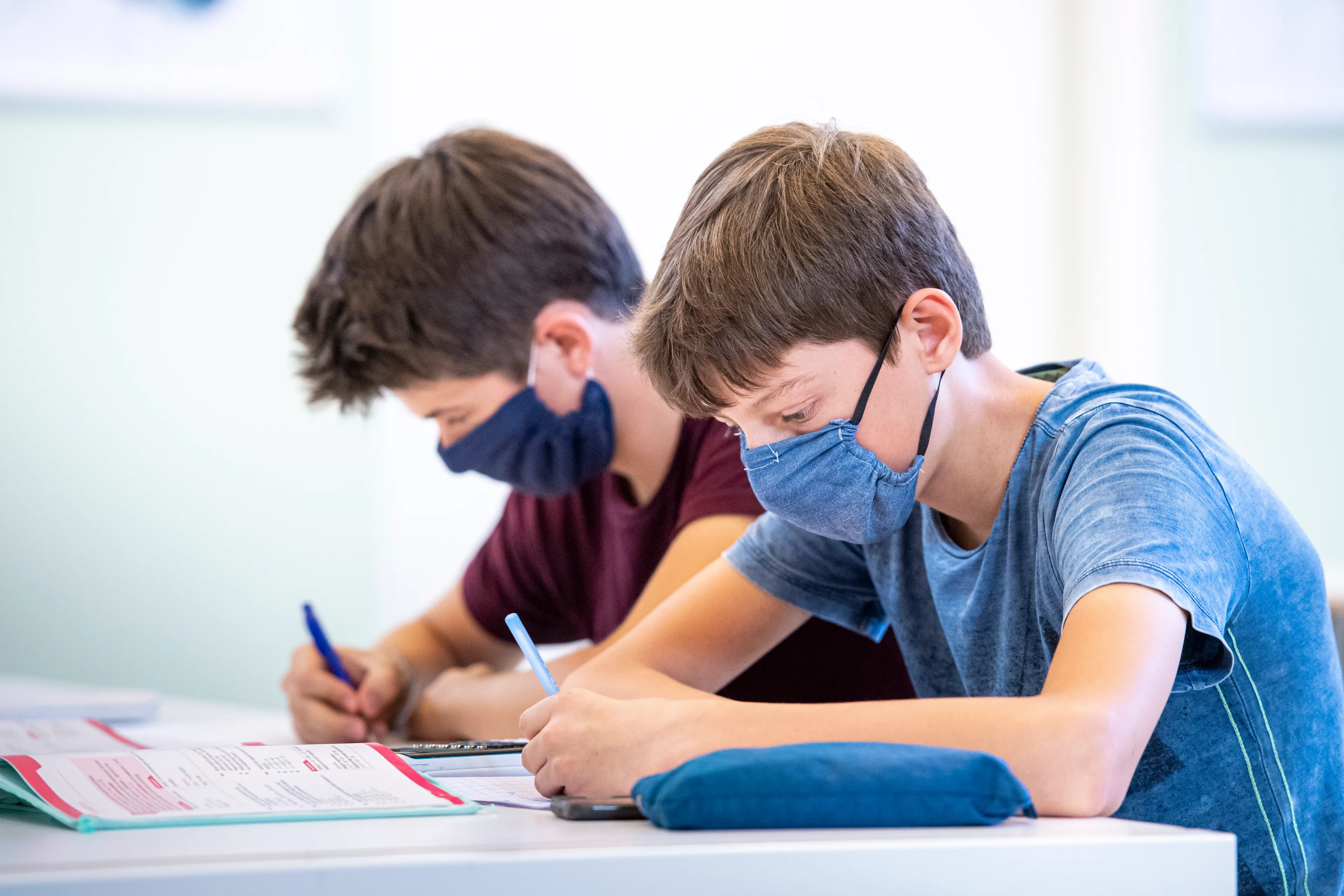 Ook scholen in het zuiden verplichten mondkapjes