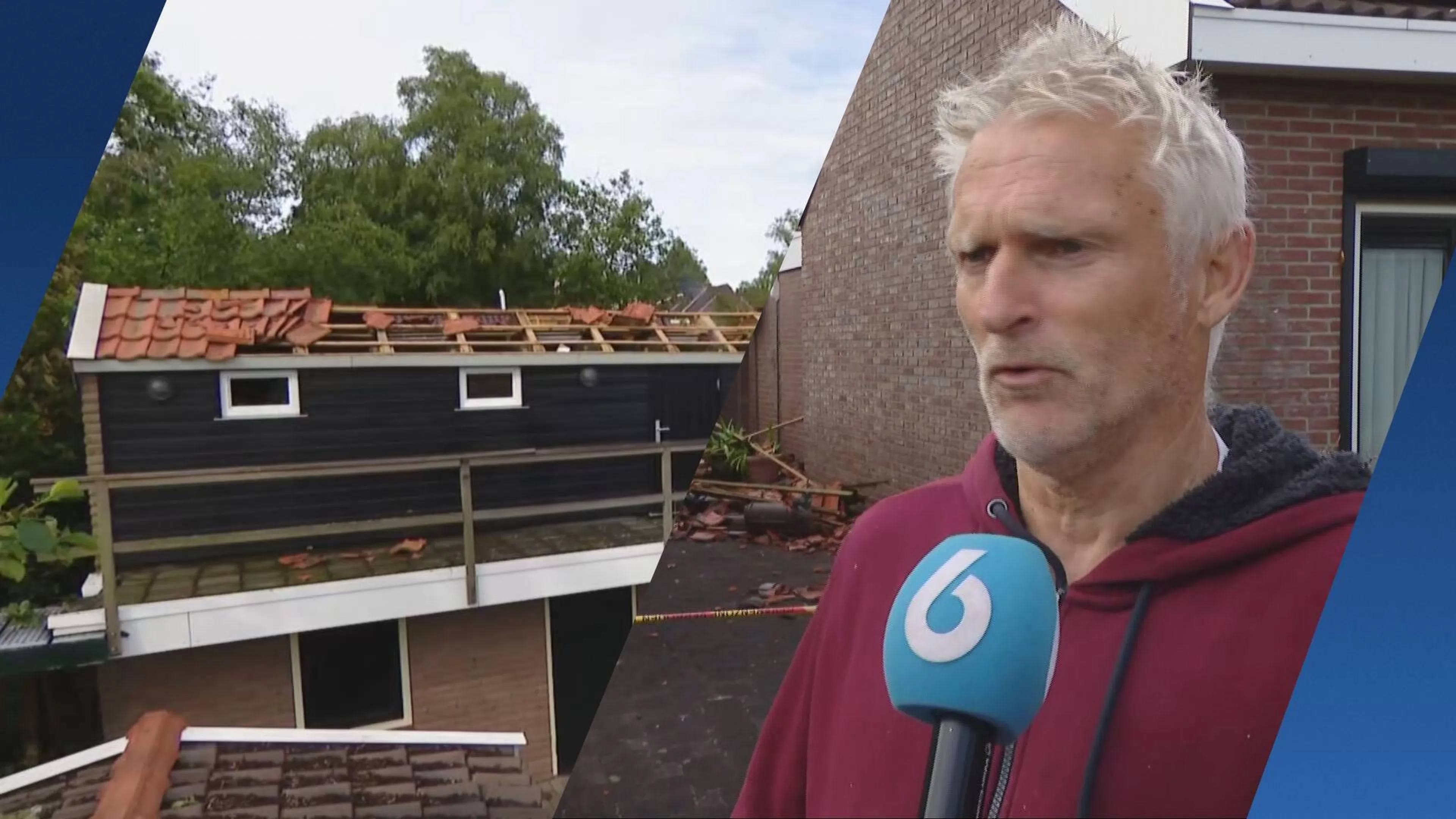 Tornado richt ravage aan in Glanerbrug: 'Alles vloog door de lucht'