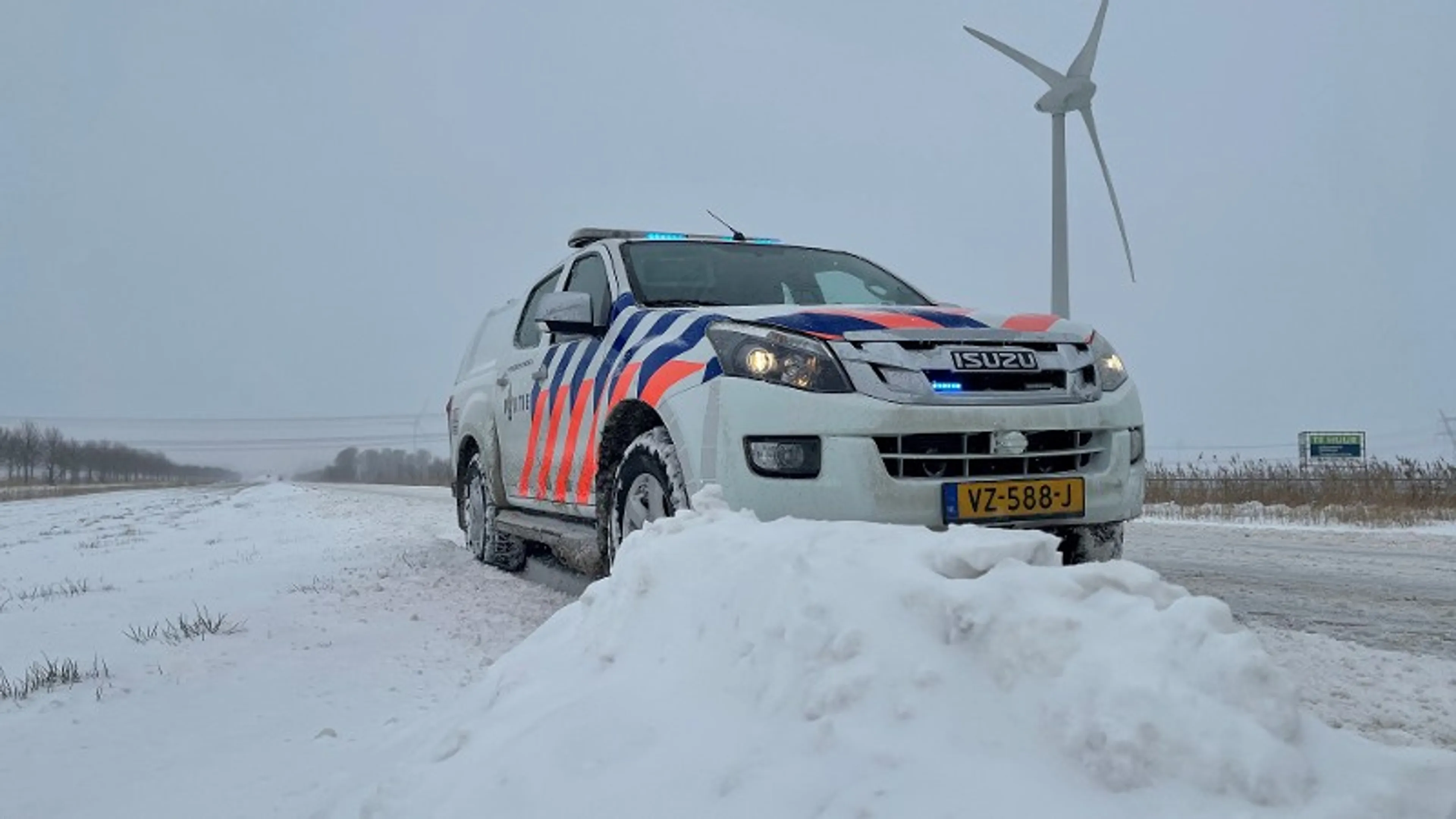 Politie vindt onderkoelde man die voettocht ondernam van Gouda naar Weesp