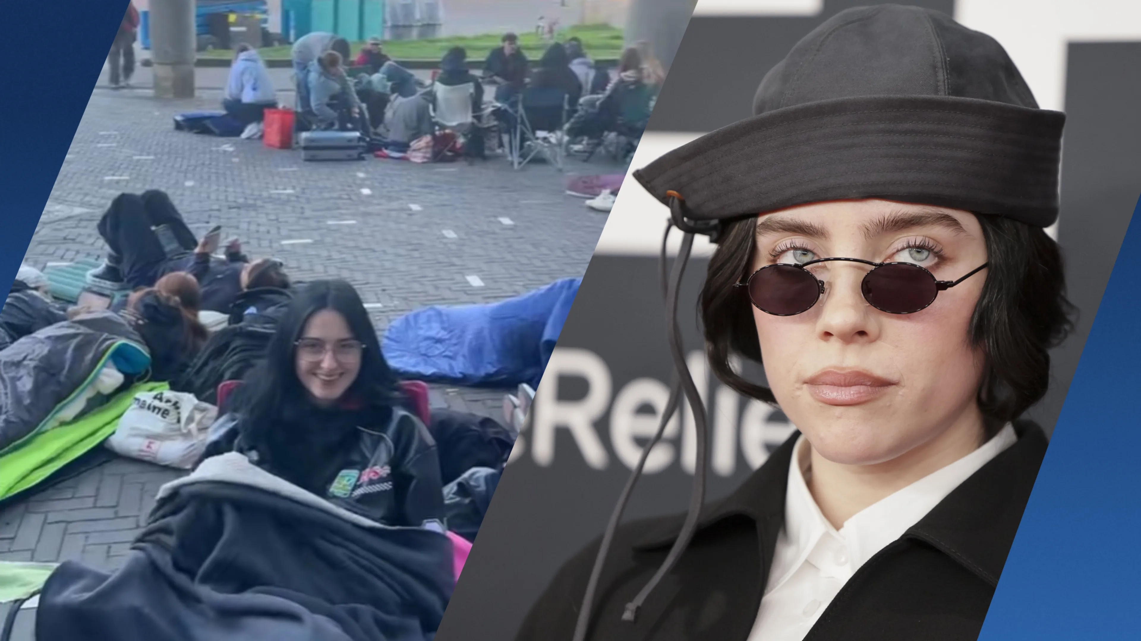 Billie Eilish-concert begint vanavond om 20.00 uur, maar er staan nu al 1000 fans in rij