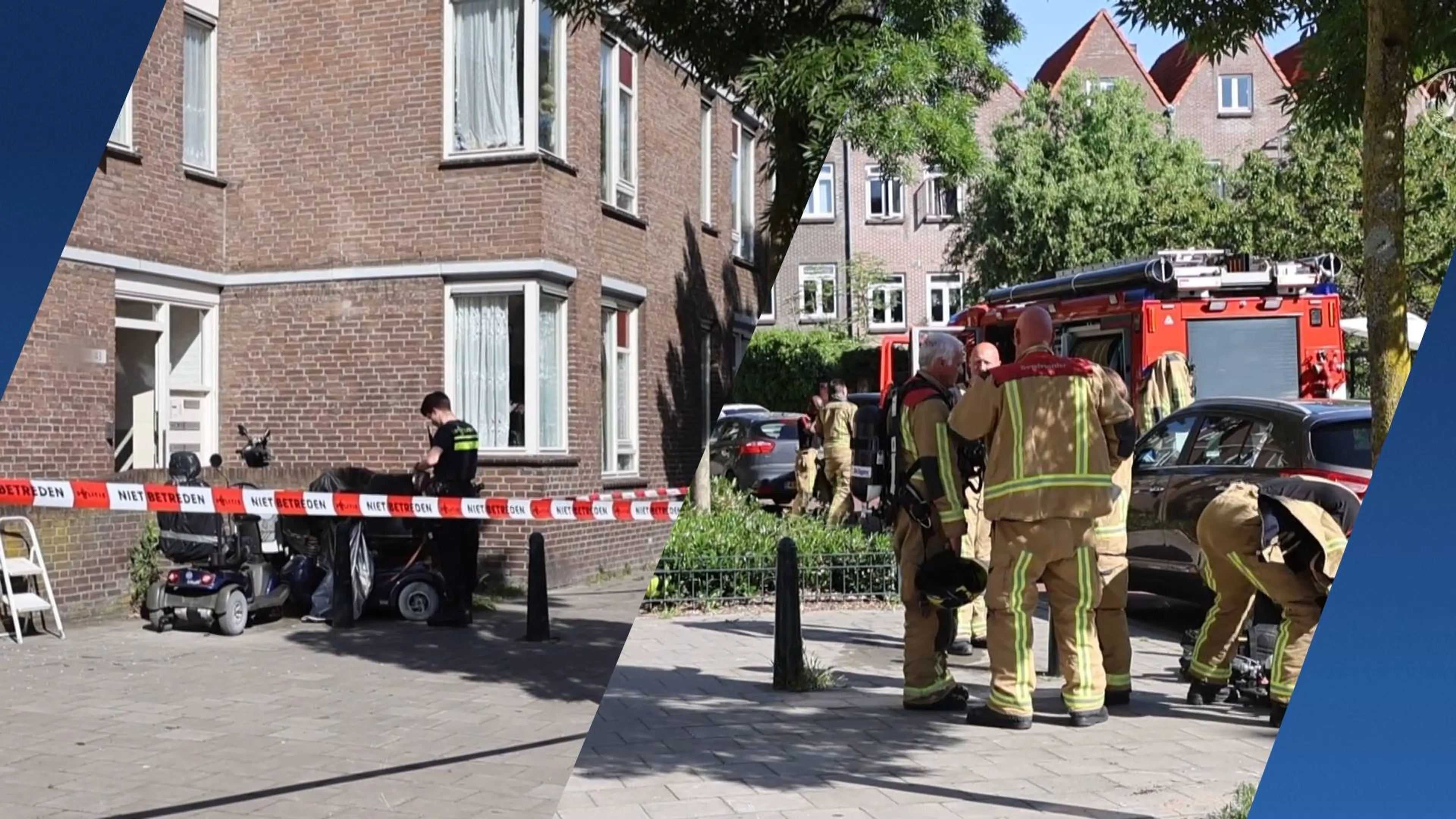 'Man bewusteloos uit brandende woning gehaald in Den Haag, parkiet overleden' 