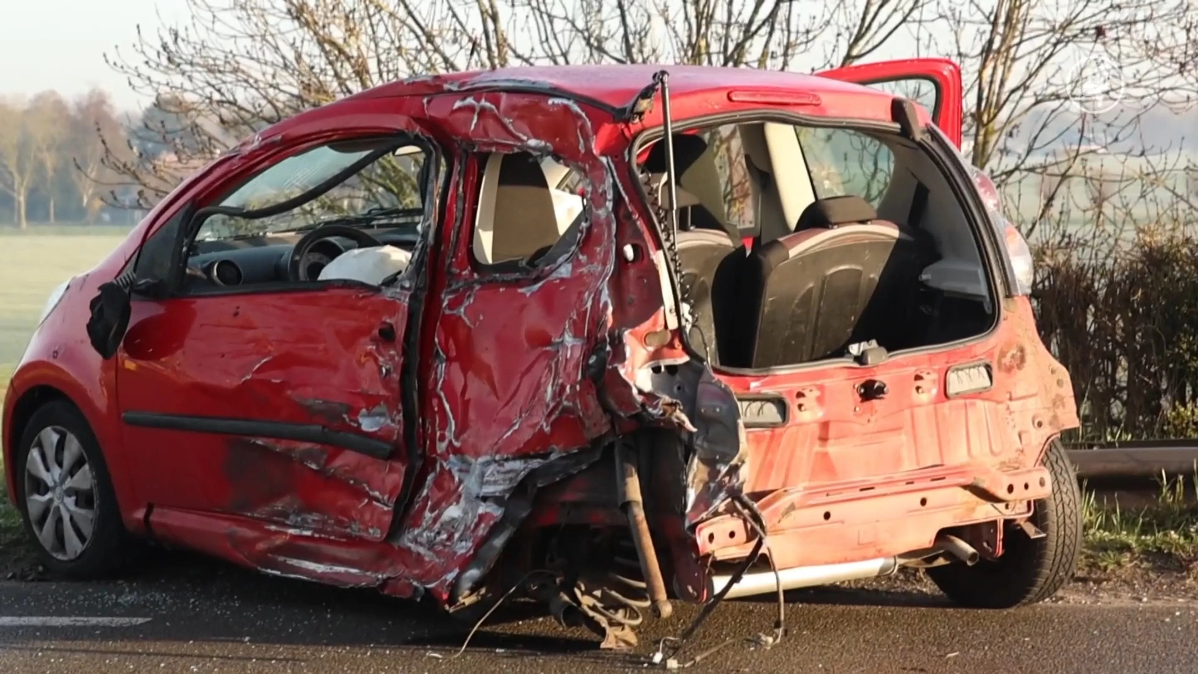 Gladheid veroorzaakt ongeval op N201, meerdere voertuigen betrokken