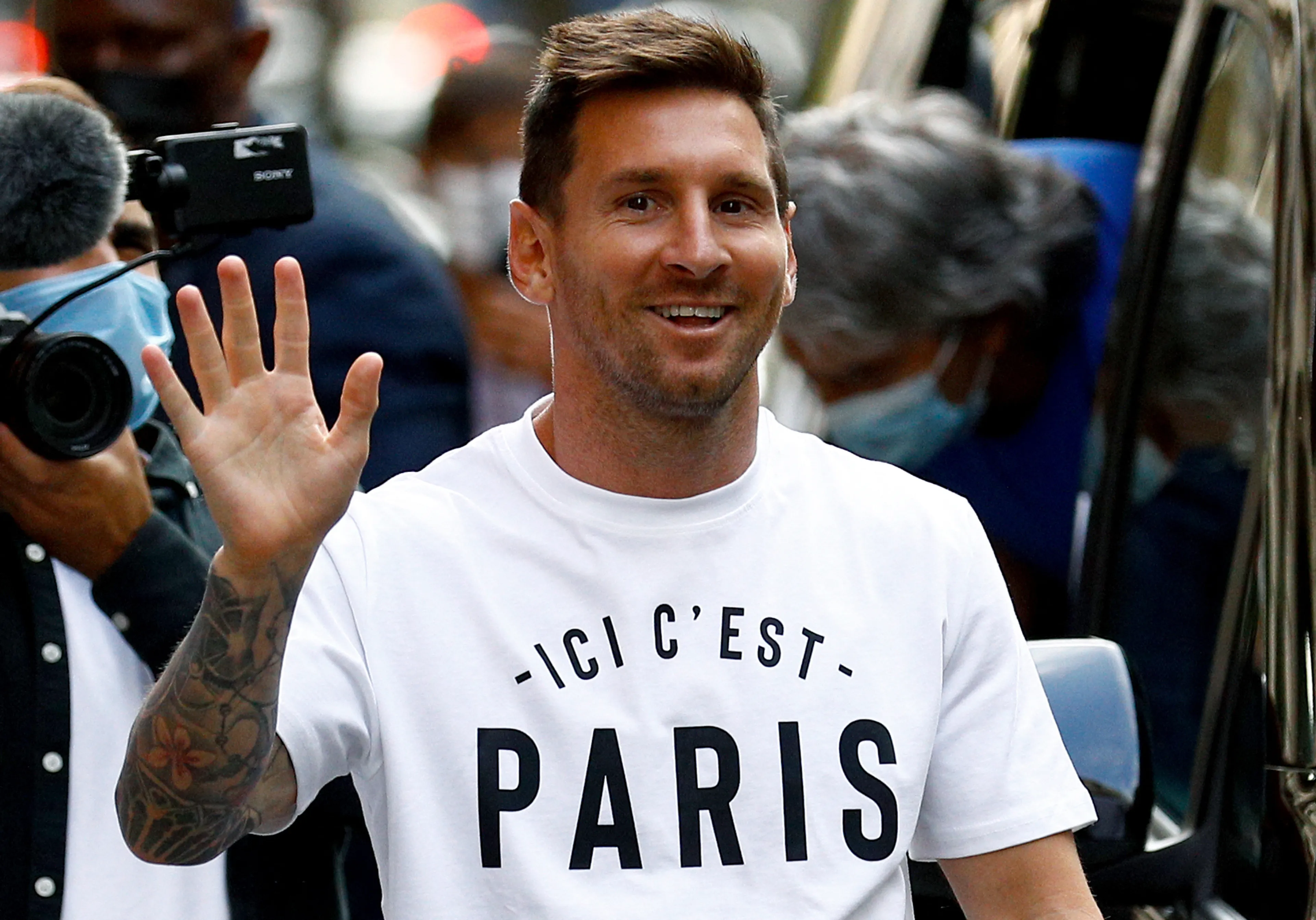 Messi bij toptransfer in shirtje van bedrijf uit Deventer: 'Gewoon geluk hebben'