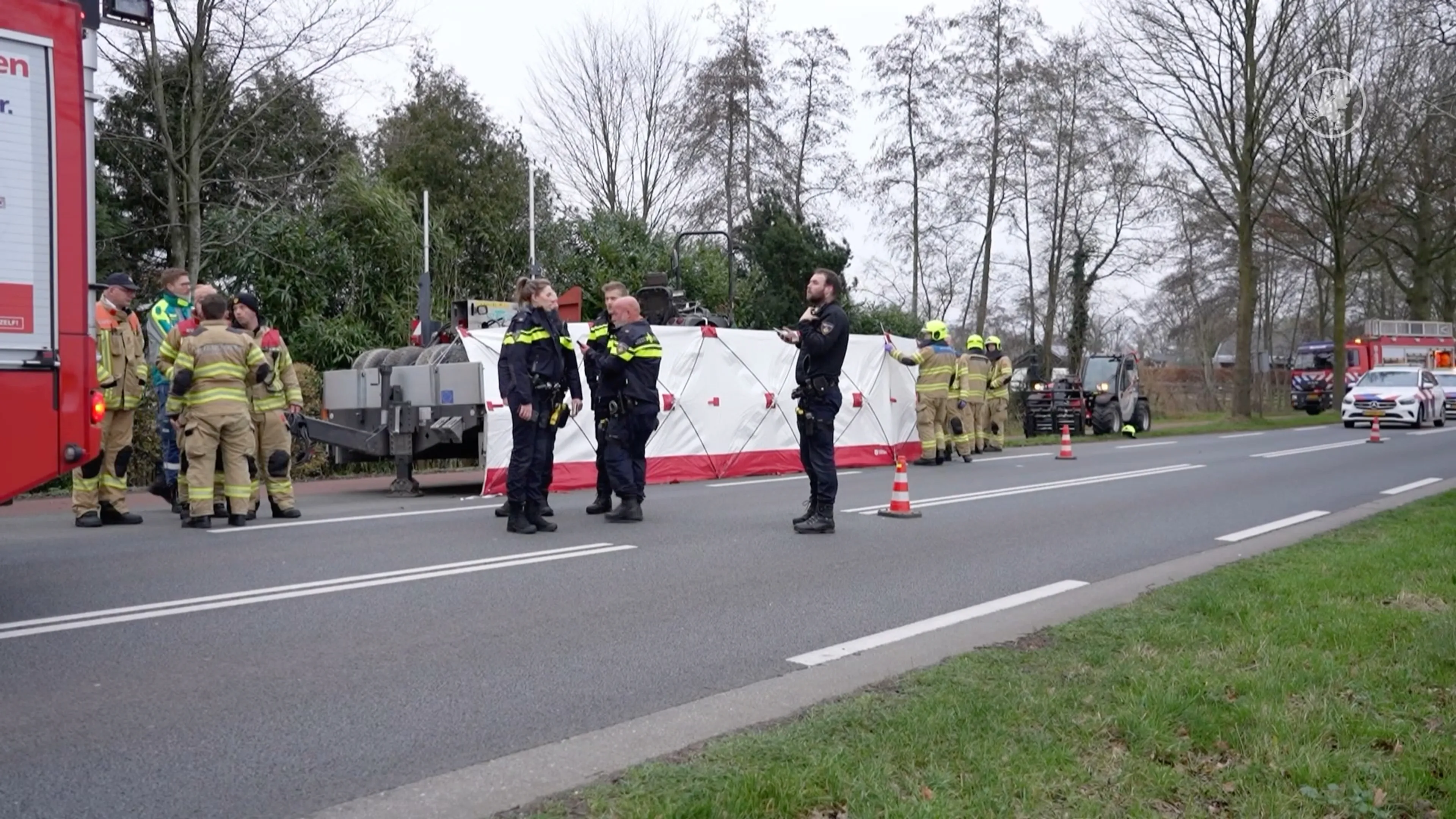 Ongeval met landbouwvoertuig in Voorthuizen: slachtoffer overleden