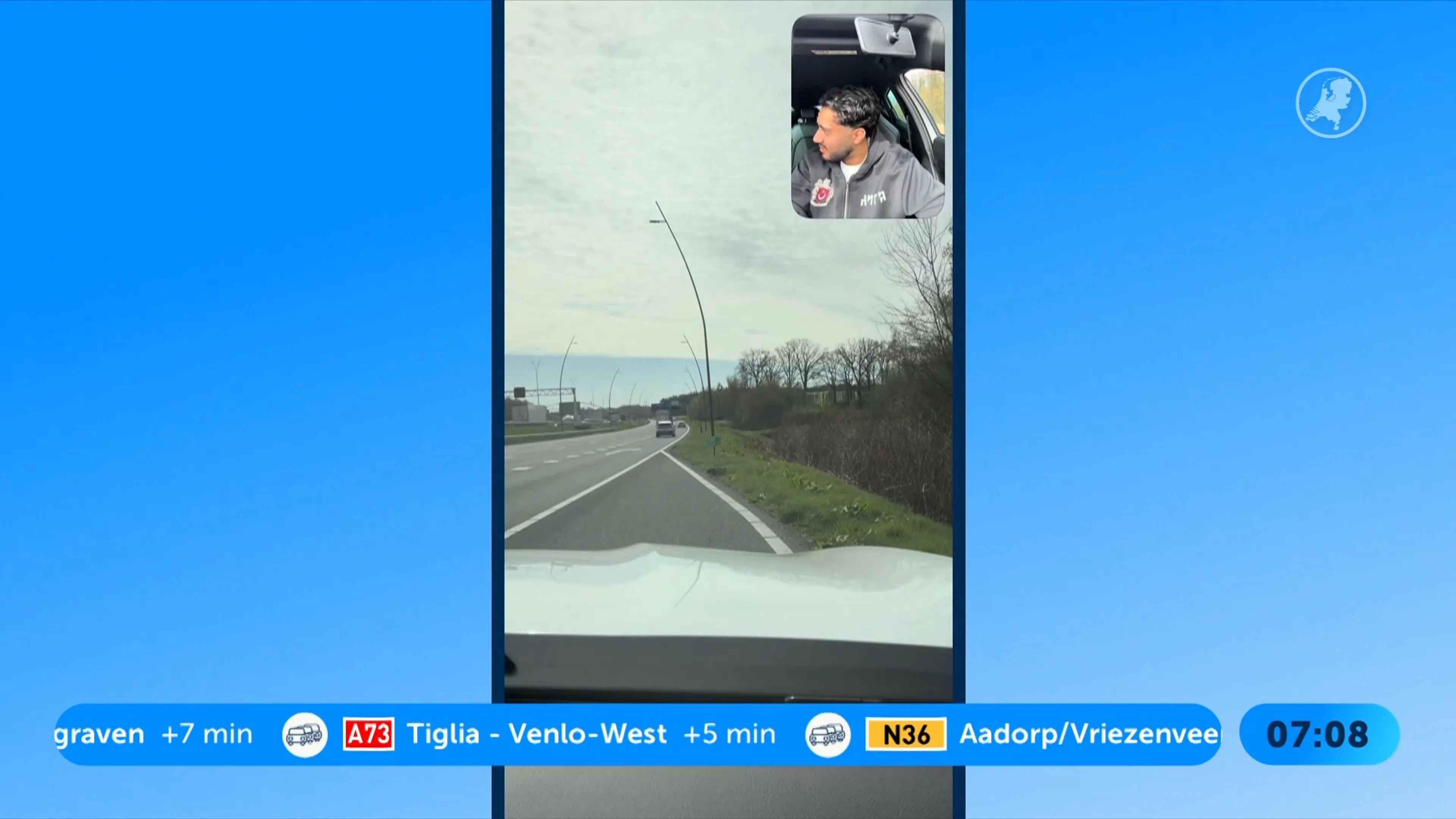 Leerlinge van Batu valt flauw achter stuur