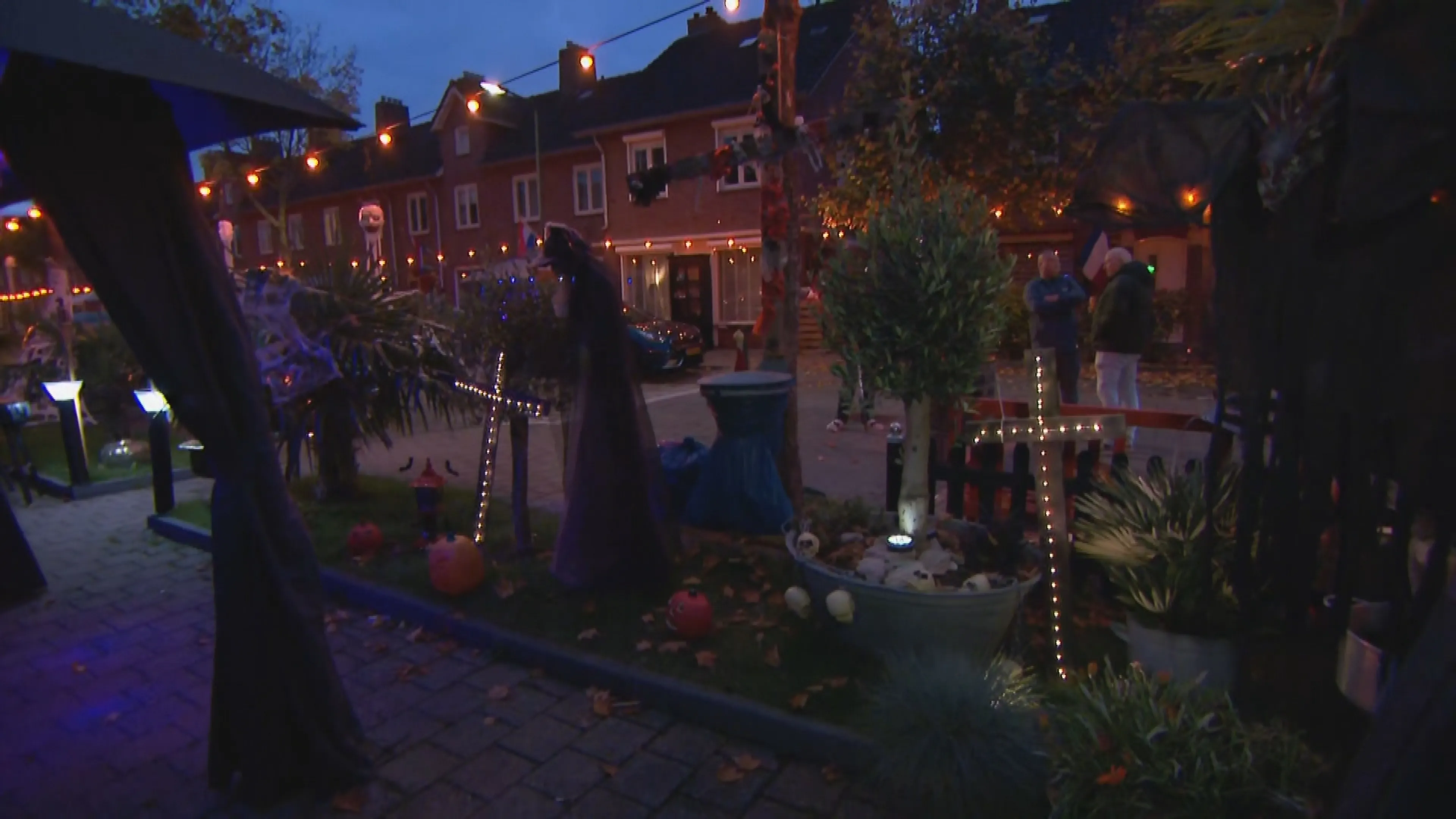Straat in Breda maakt zich al op voor Halloween: 'We zijn echt fan' 