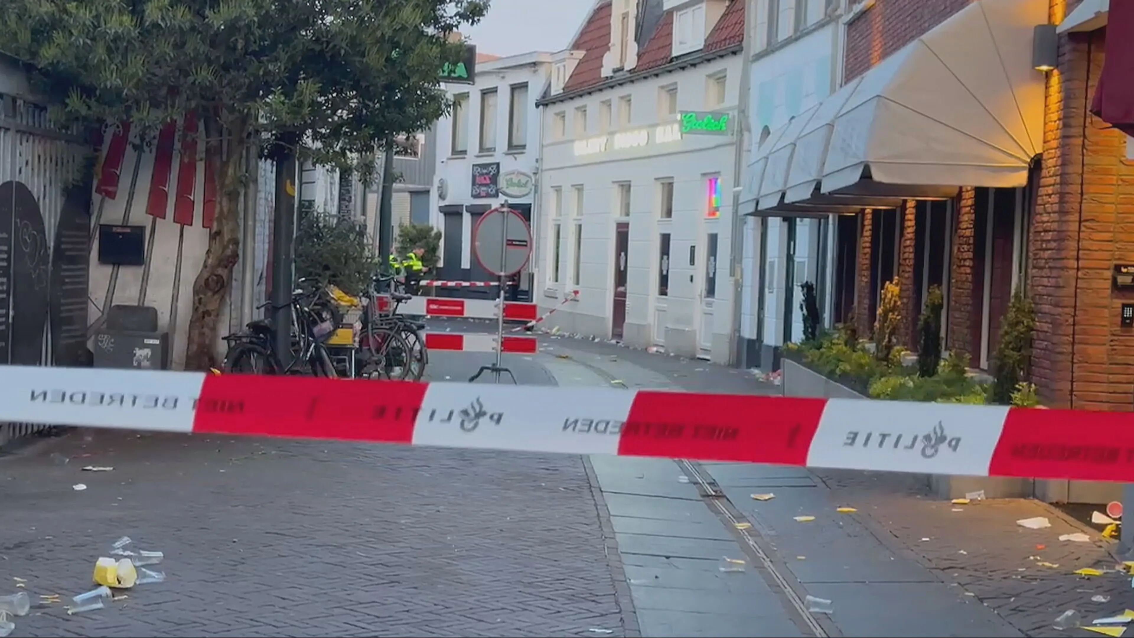 Gewonde bij schietincident in centrum Enschede, politie zoekt verdachte