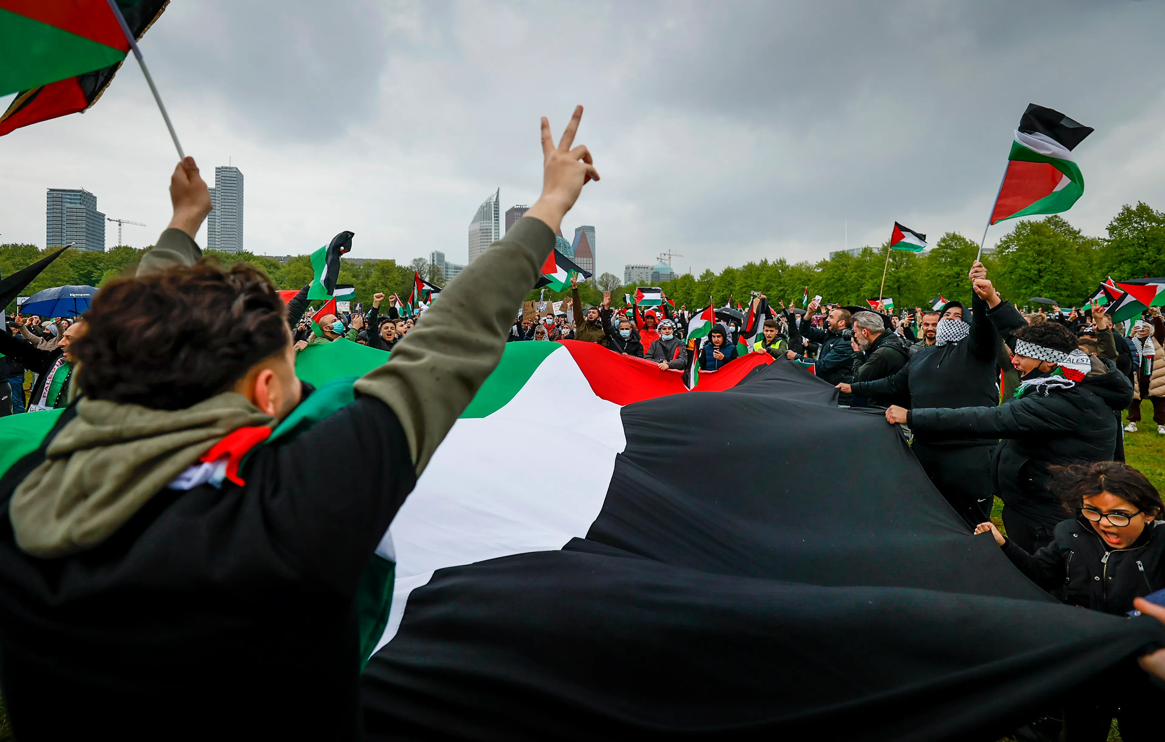 Wederom een dag met pro-Palestijnse demonstraties door het hele land